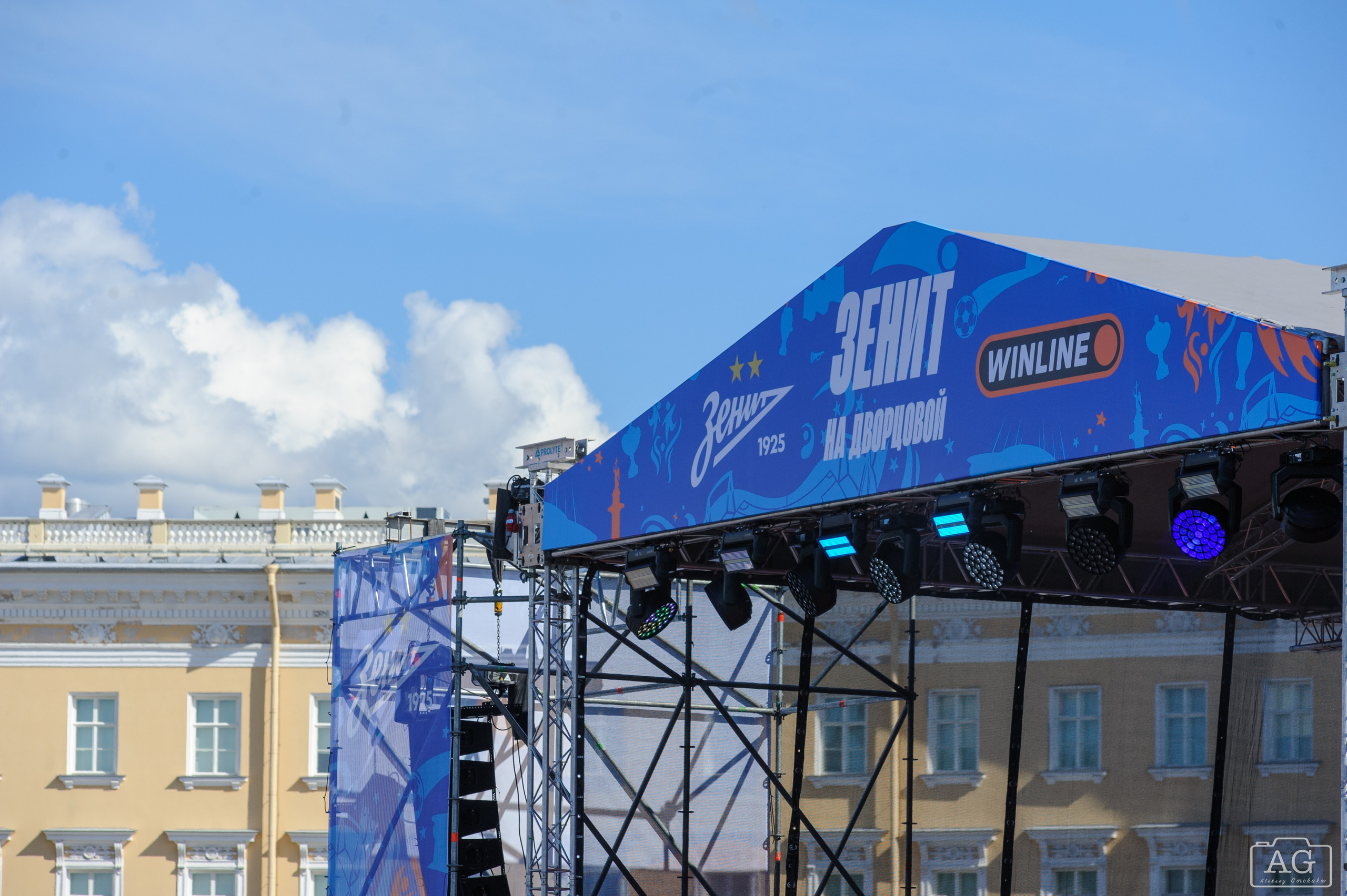 Открытая тренировка ФК «Зенит». Алексей Горчаков. Фотограф на ваш праздник