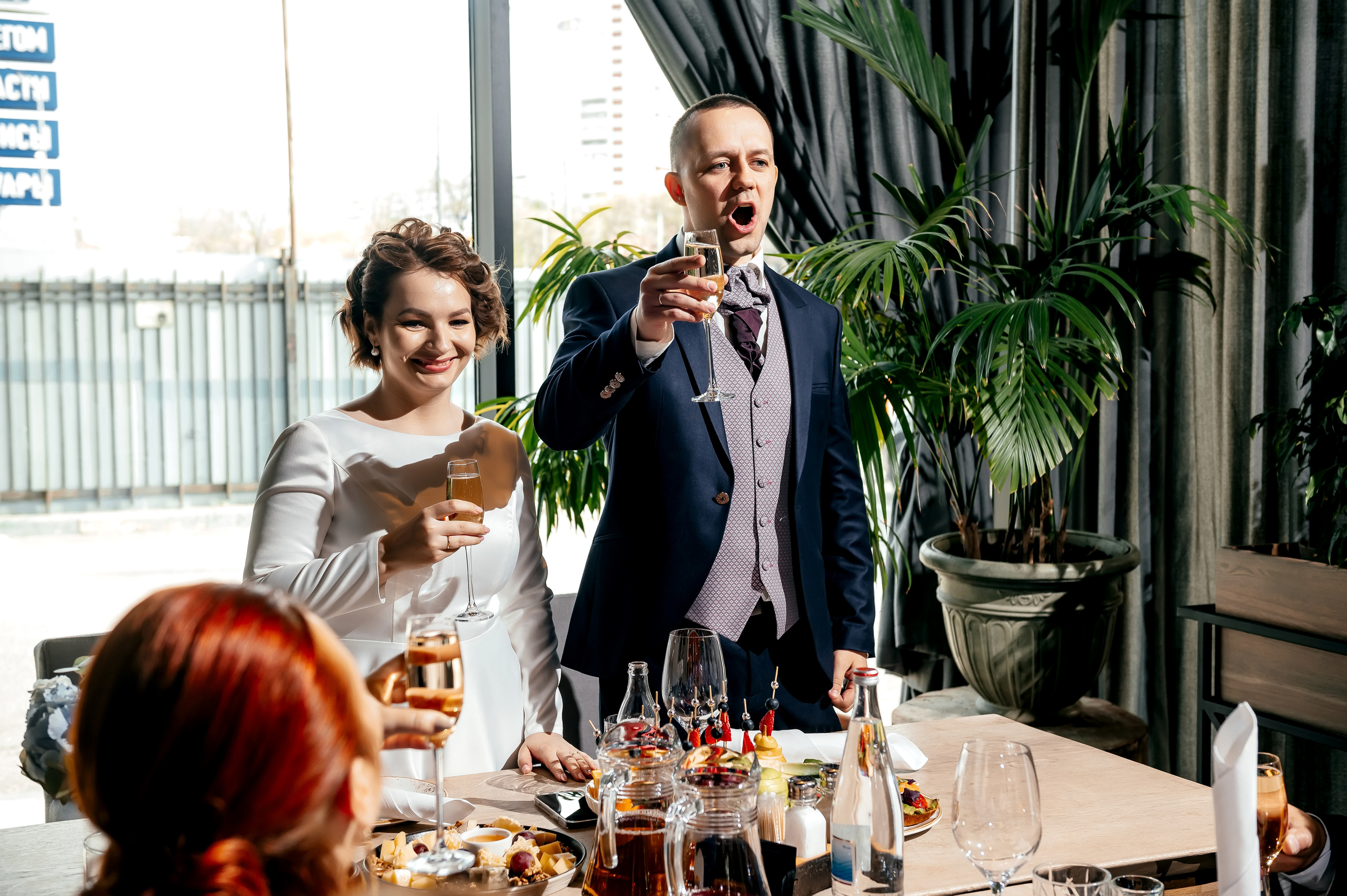 Завод Арма, ресторан ГРЮТ. Свадьба. Свадебный и семейный фотограф Виктория Носачёва. Щелково, Москва и МО