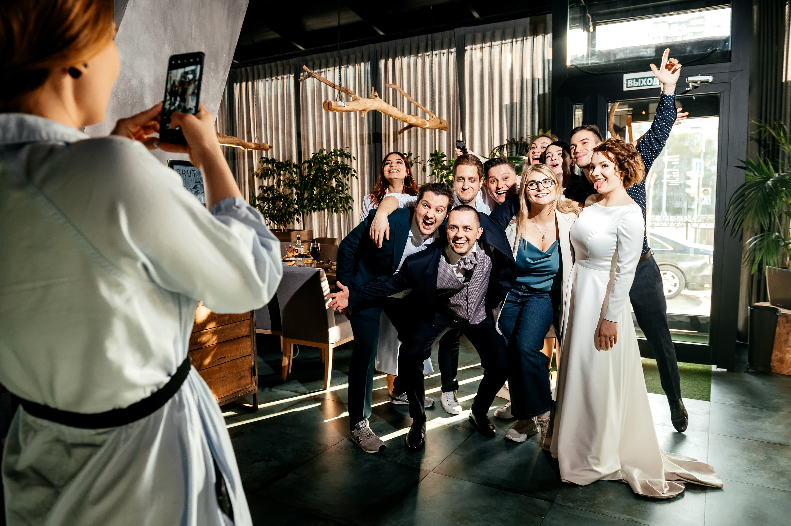 Завод Арма, ресторан ГРЮТ. Свадьба. Свадебный и семейный фотограф Виктория Носачёва. Щелково, Москва и МО