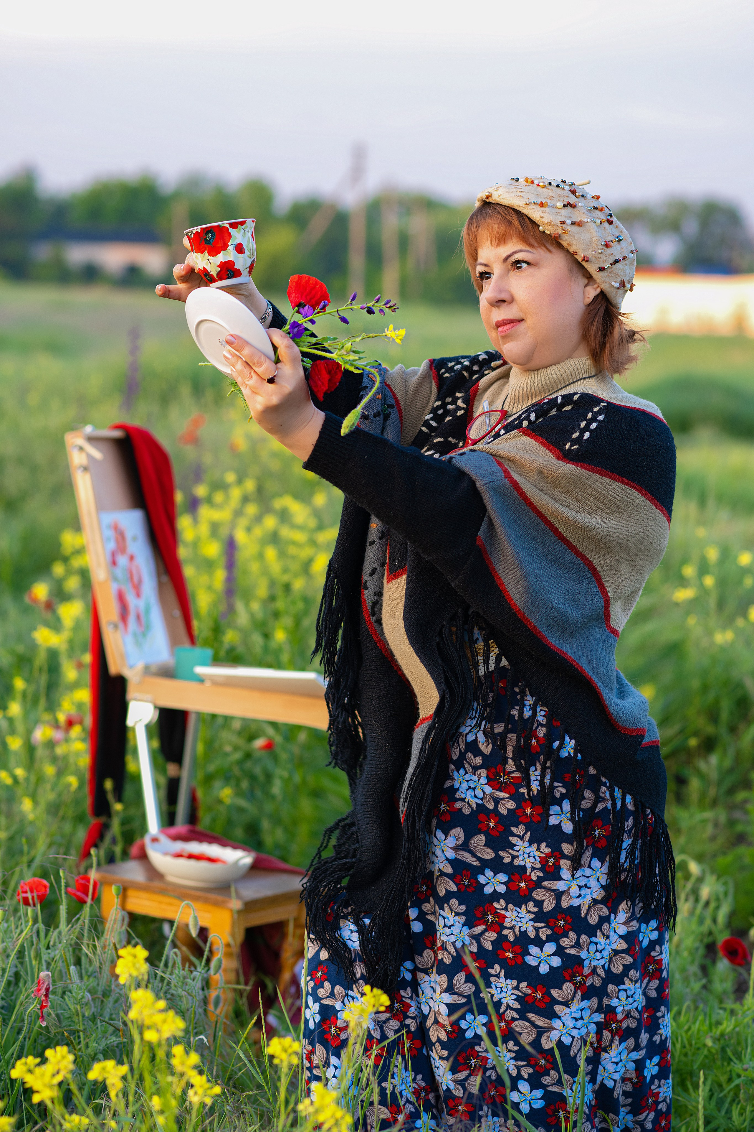 Ты рисуешь, а я рисую тебя и оба мы художники. Главная