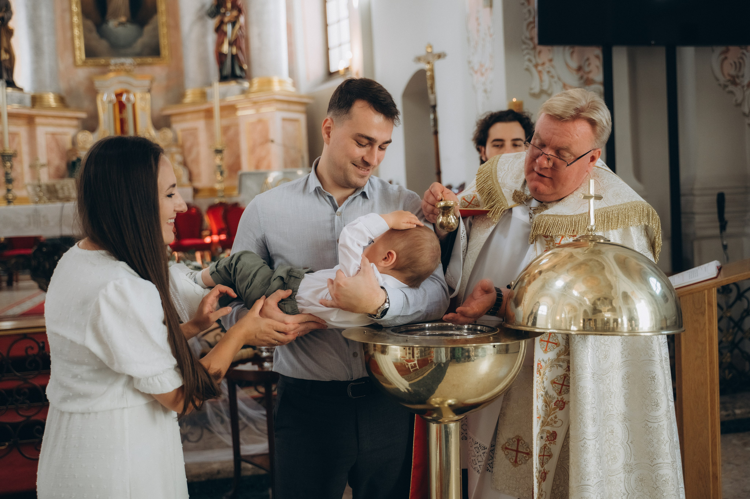 Крещение Александра (Белый Костёл). Семейный фотограф в Минске Дарья Дреко