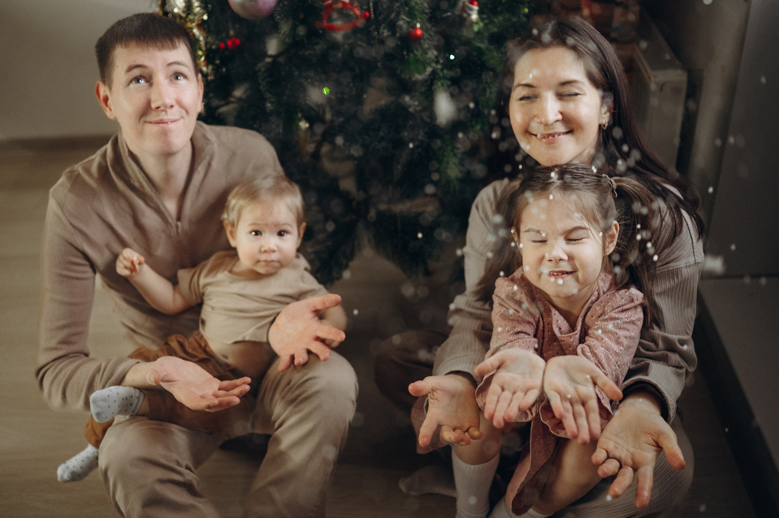 Денис, Лиля, Кира и Роберт. Фотограф Горбенко Анна