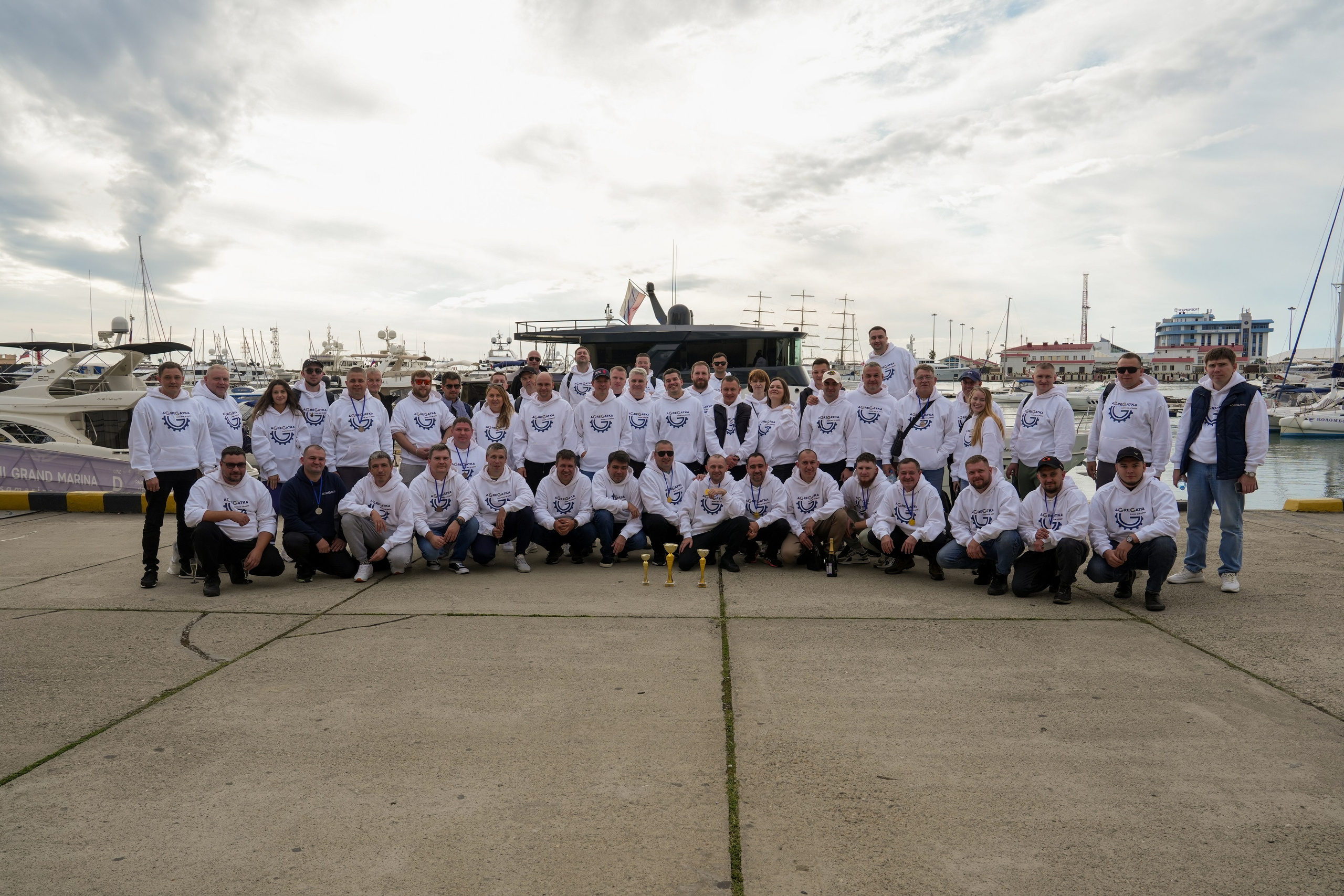 Яхтенная регата для компании Агрегатка. Репортажный фотограф в Красной Поляне и Сочи Павлюченко Екатерина