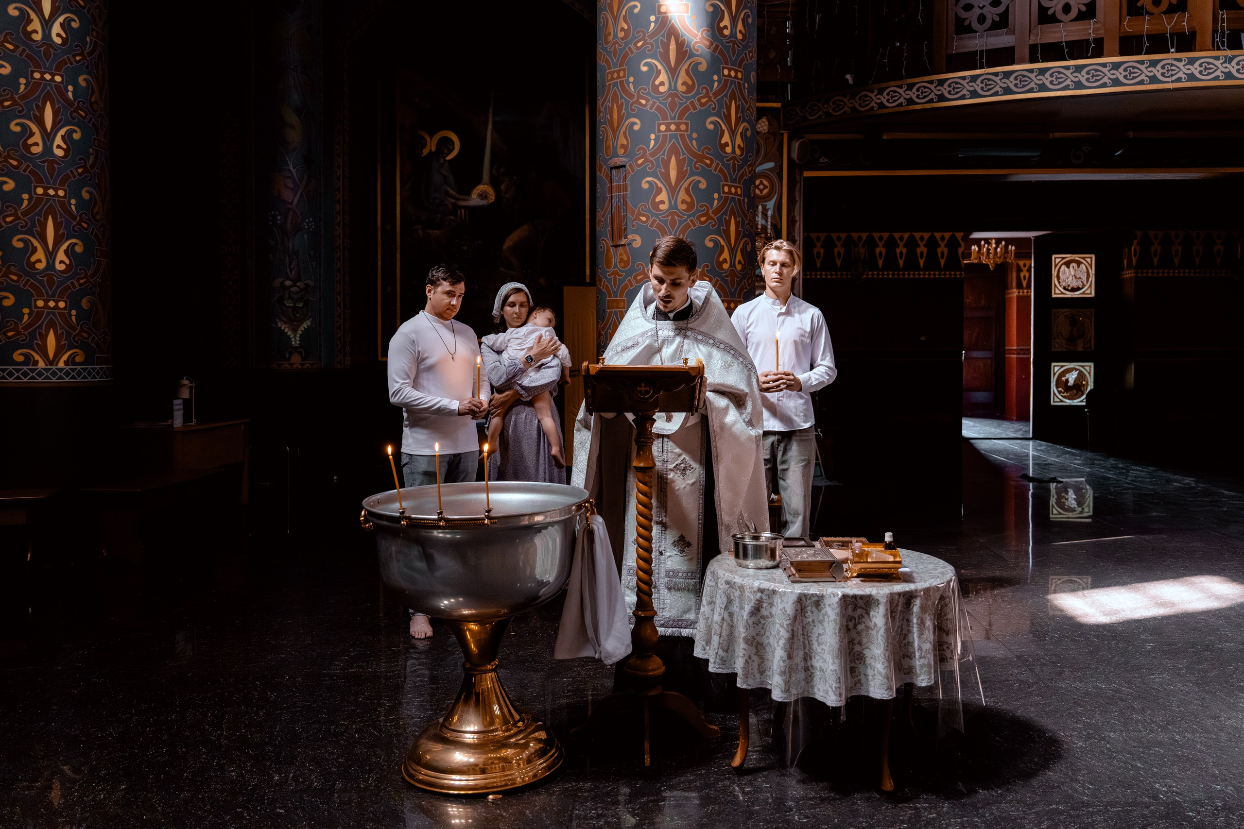 Крещение Матвея. Репортажный фотограф в Красной Поляне и Сочи Павлюченко Екатерина