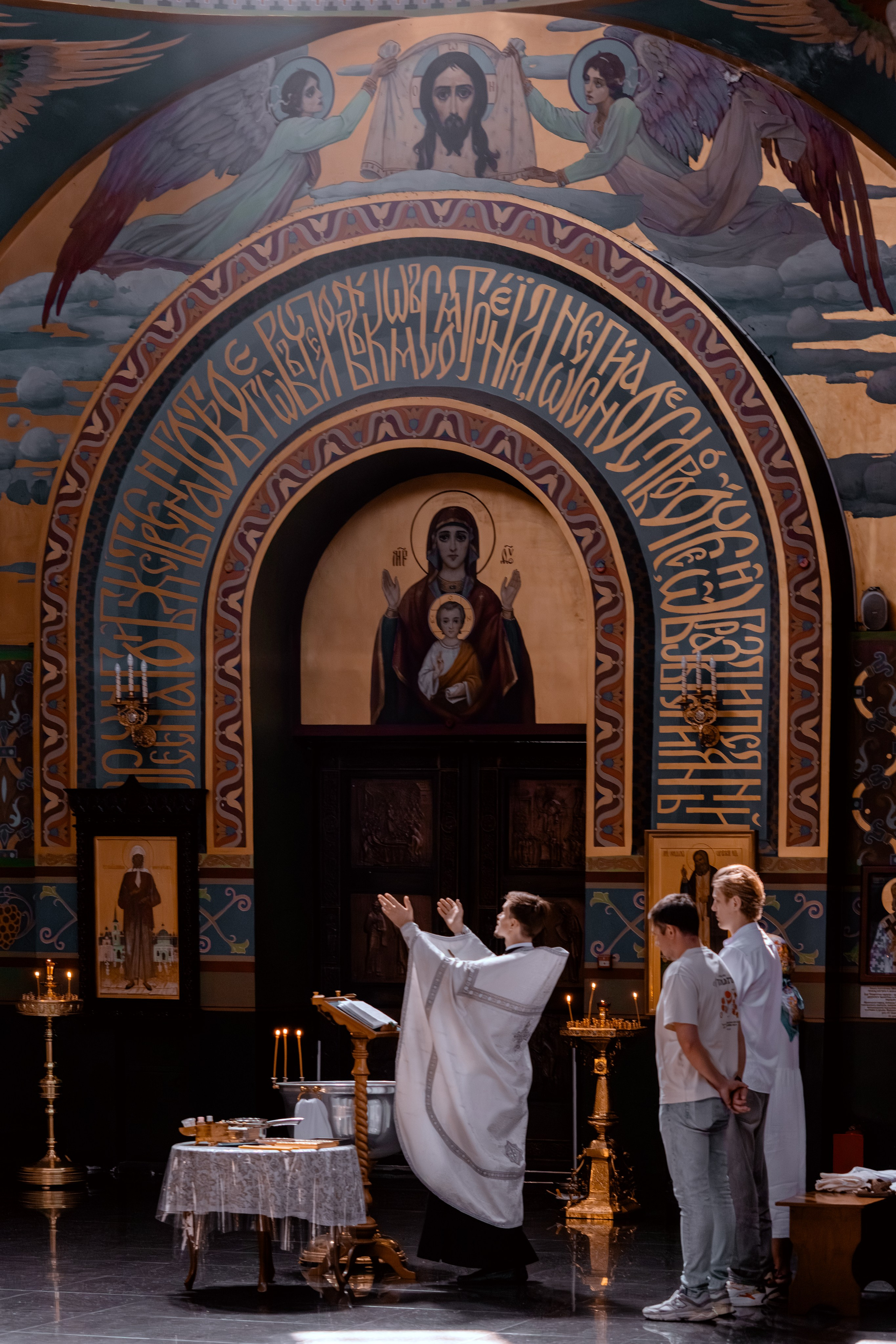 Крещение Матвея. Репортажный фотограф в Красной Поляне и Сочи Павлюченко Екатерина