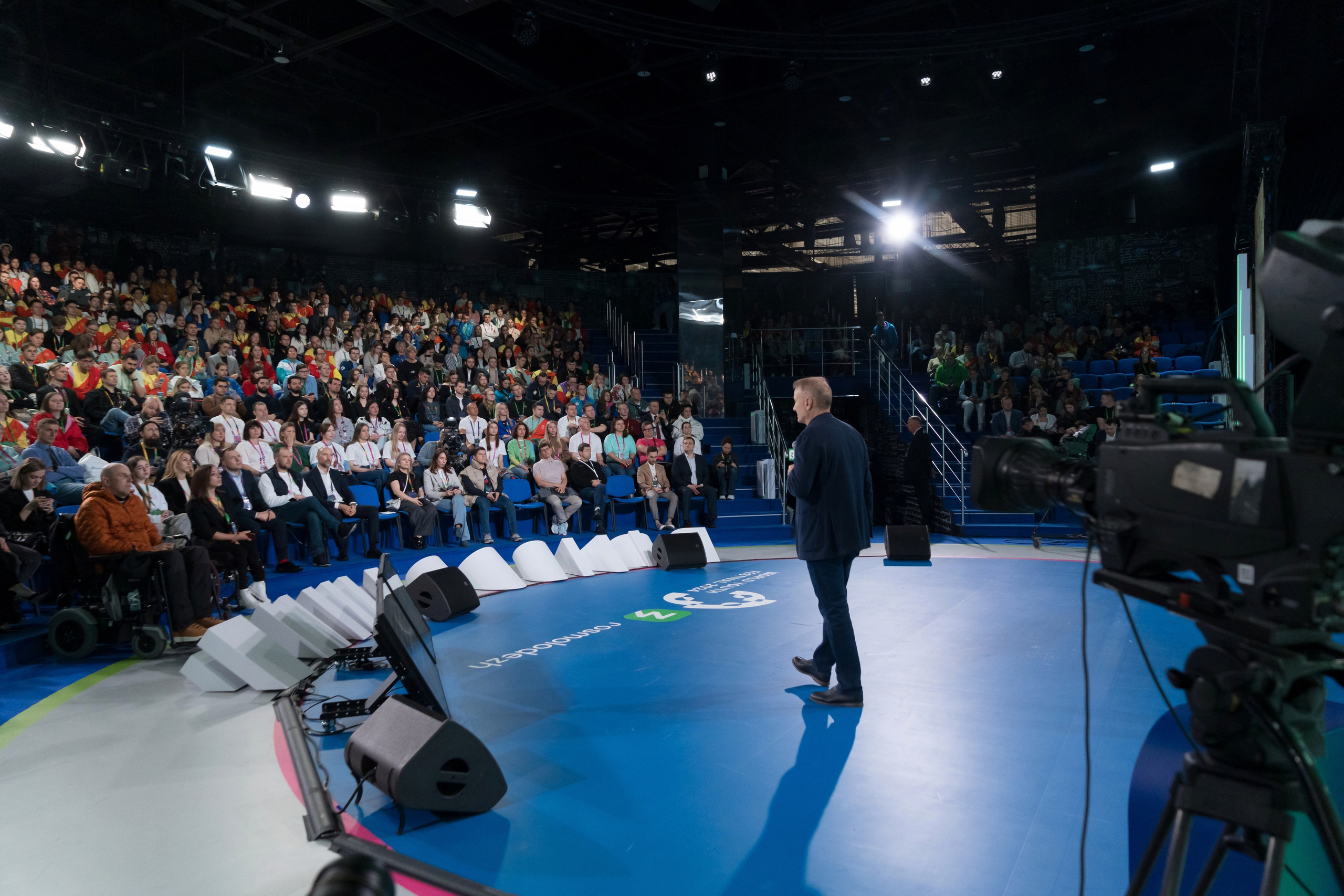 Герман Греф на Всемирном Фестивале Молодежи 2024. Репортажный фотограф в Красной Поляне и Сочи Павлюченко Екатерина