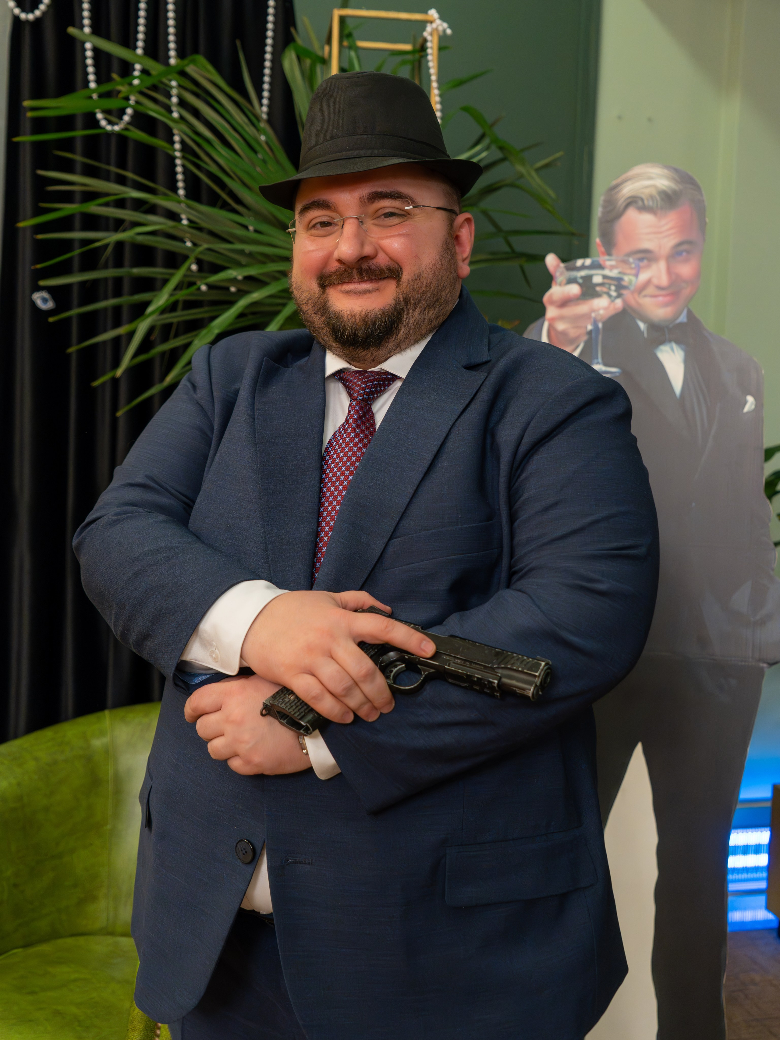 Новый год в стиле Great Gatsby. Репортажный фотограф в Красной Поляне и Сочи Павлюченко Екатерина