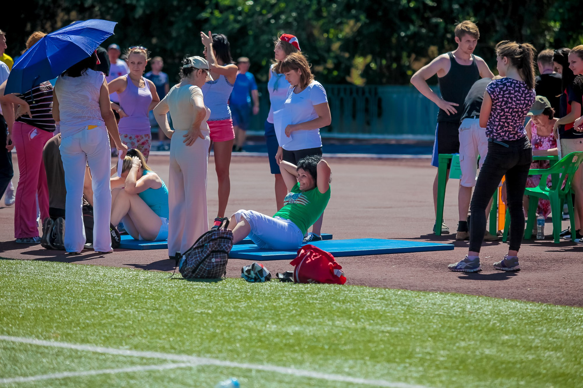 День Физкульт. Максим Матвийченко и Виктория Басова профессионалы своего дела