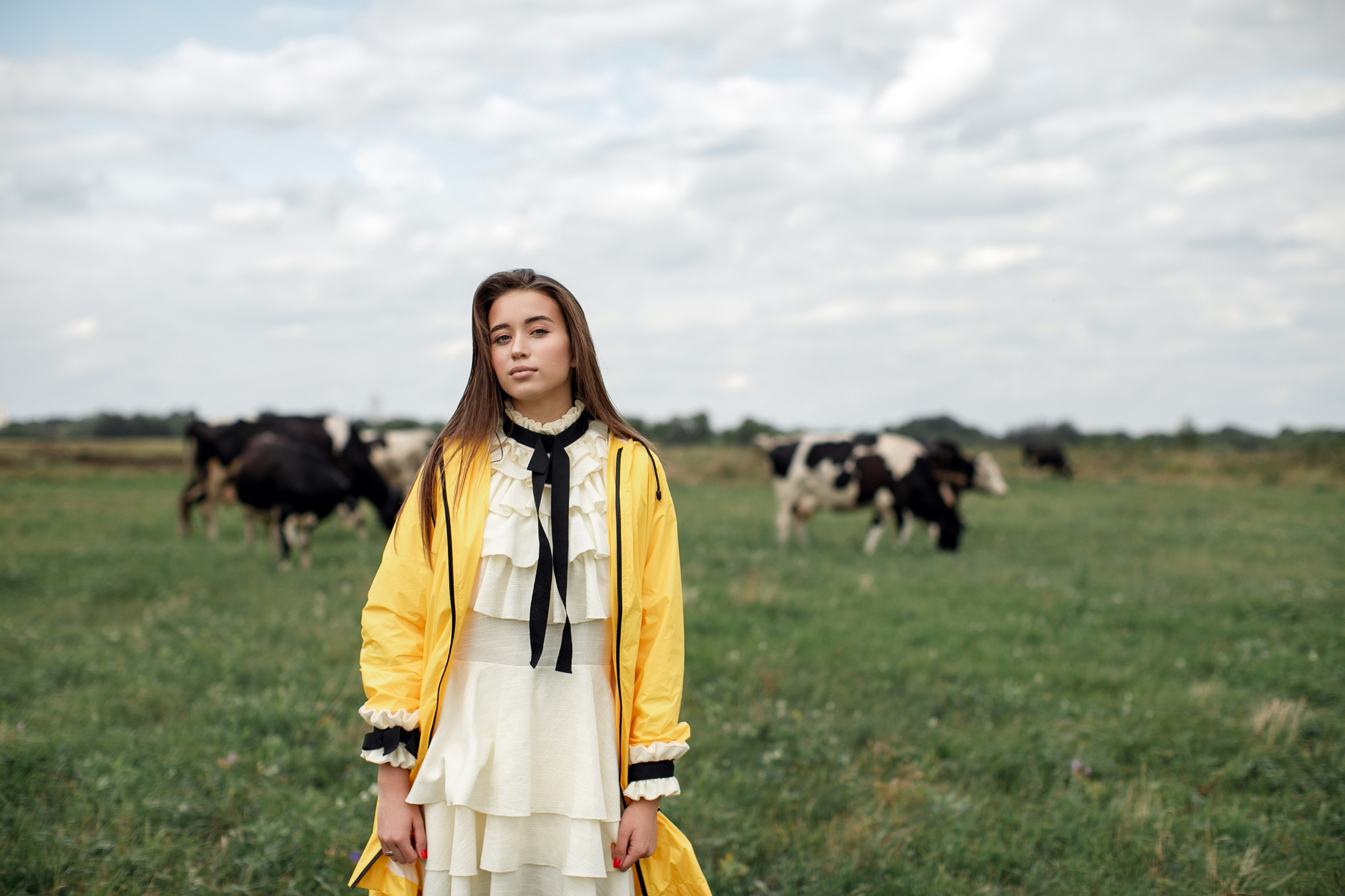 Фотосессия Полины у маяка. Свадебный фотограф Москва