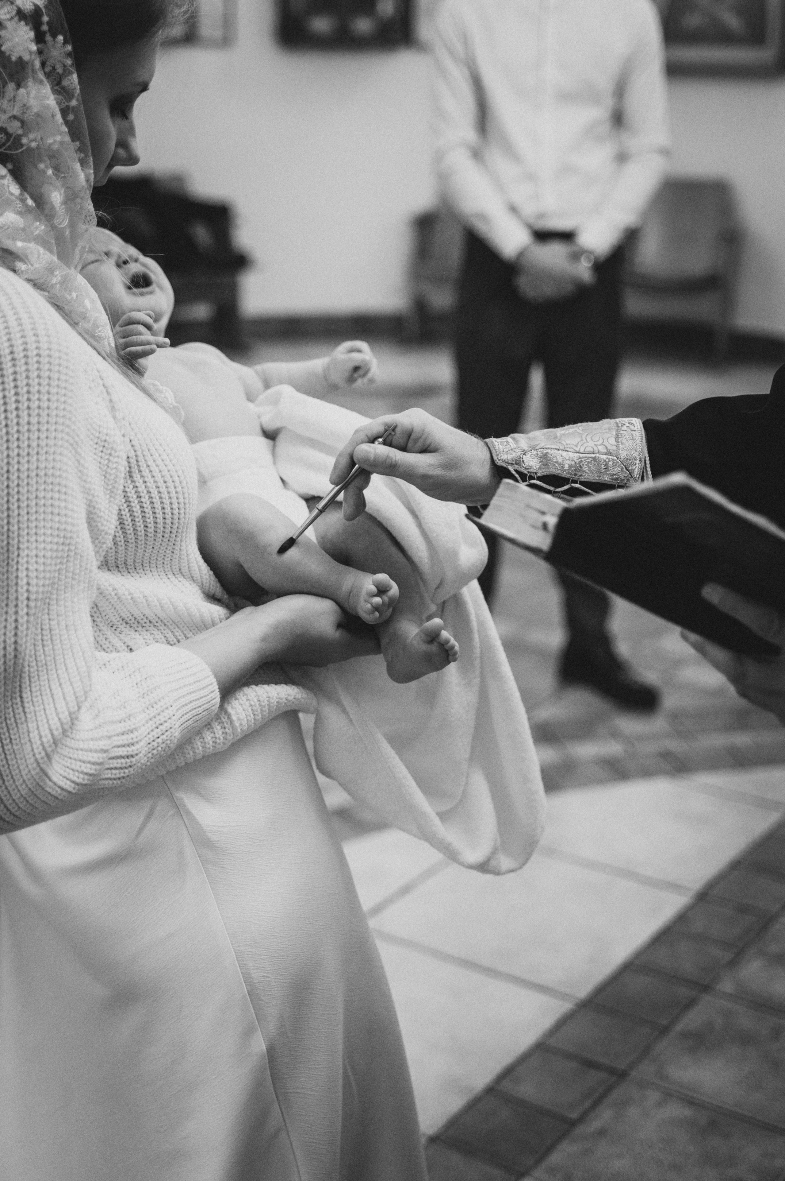 Крещение Ивана конф (Храм в честь святых мучениц Веры, Надежды, Любови и матери их Софии, нижний храм). Семейный фотограф в Минске Дарья Дреко