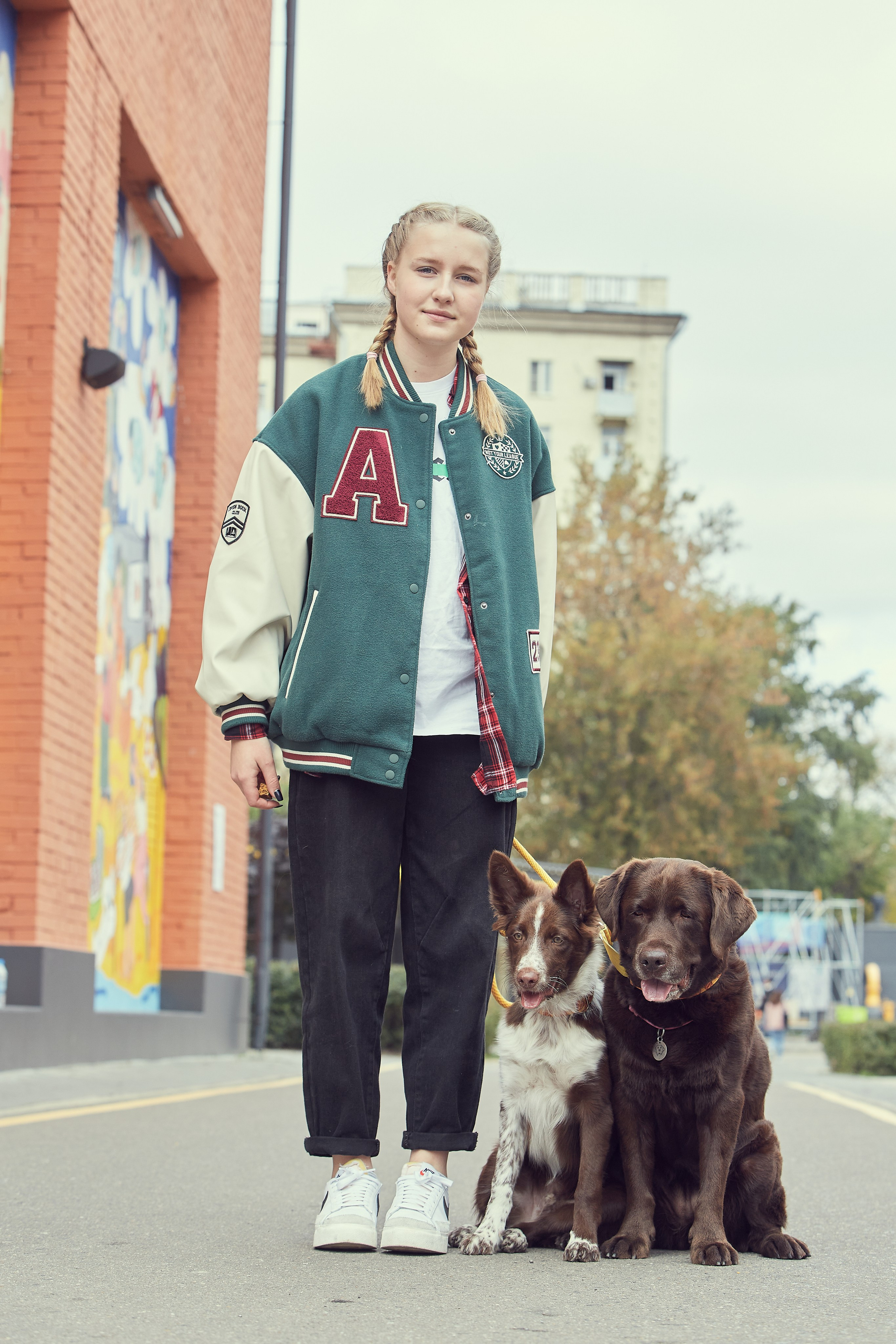 Портретная фотосессия Софы и питомцев. Екатерина Осипова — профессиональный фотограф в Москве