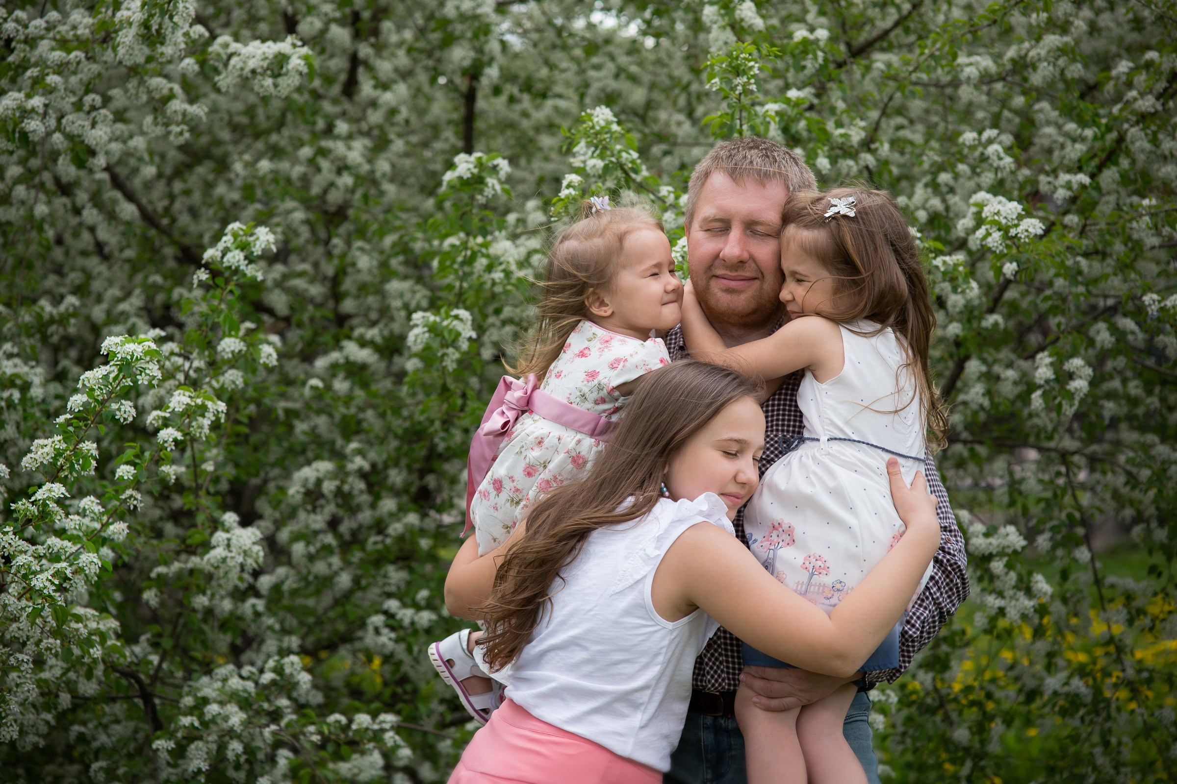 Цветущие сады. Свадебная фотосъёмка в Москве, Туле