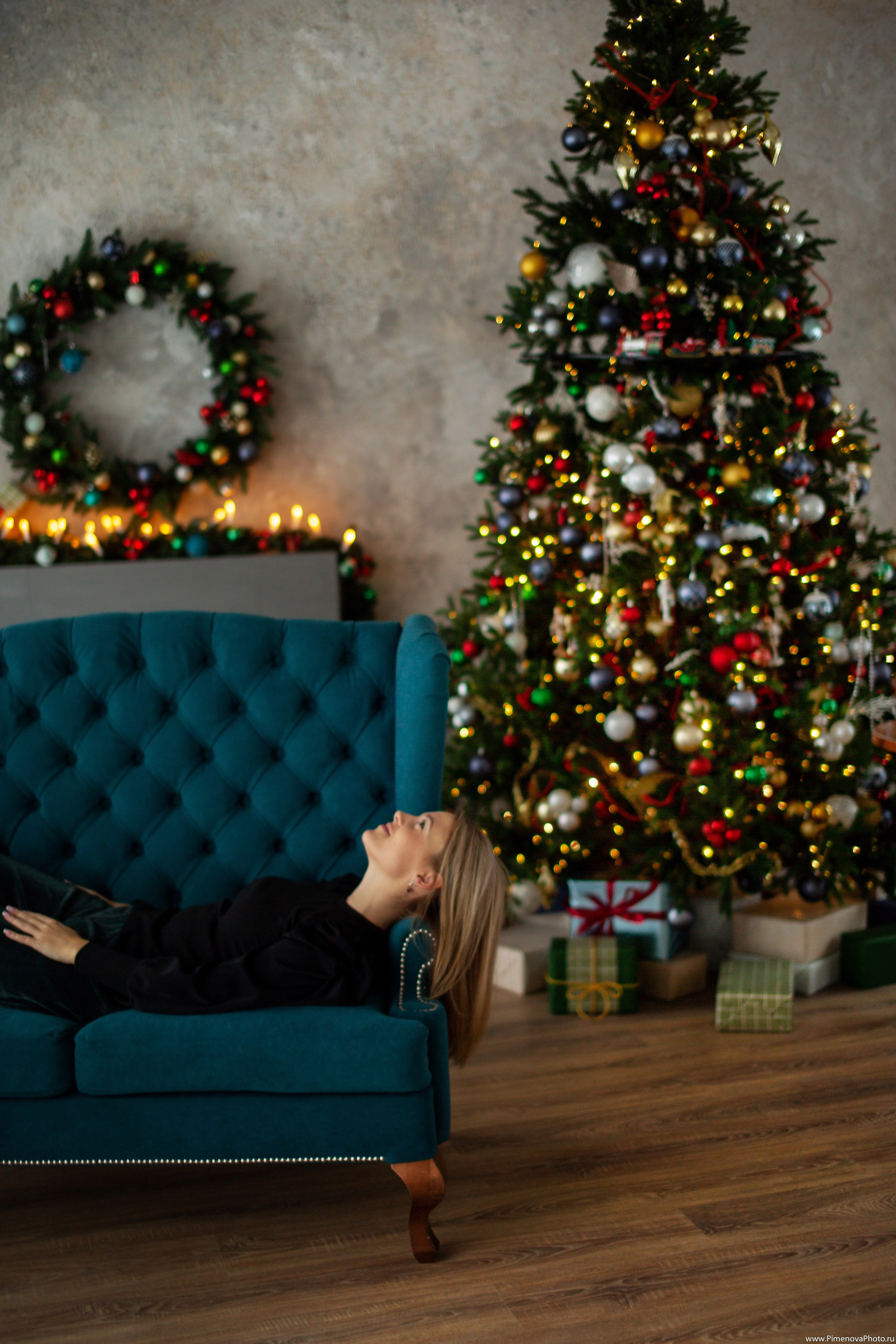 Новогодняя сказка Вари и Маруси, 2024. Семейный и детский фотограф в Петрозаводске