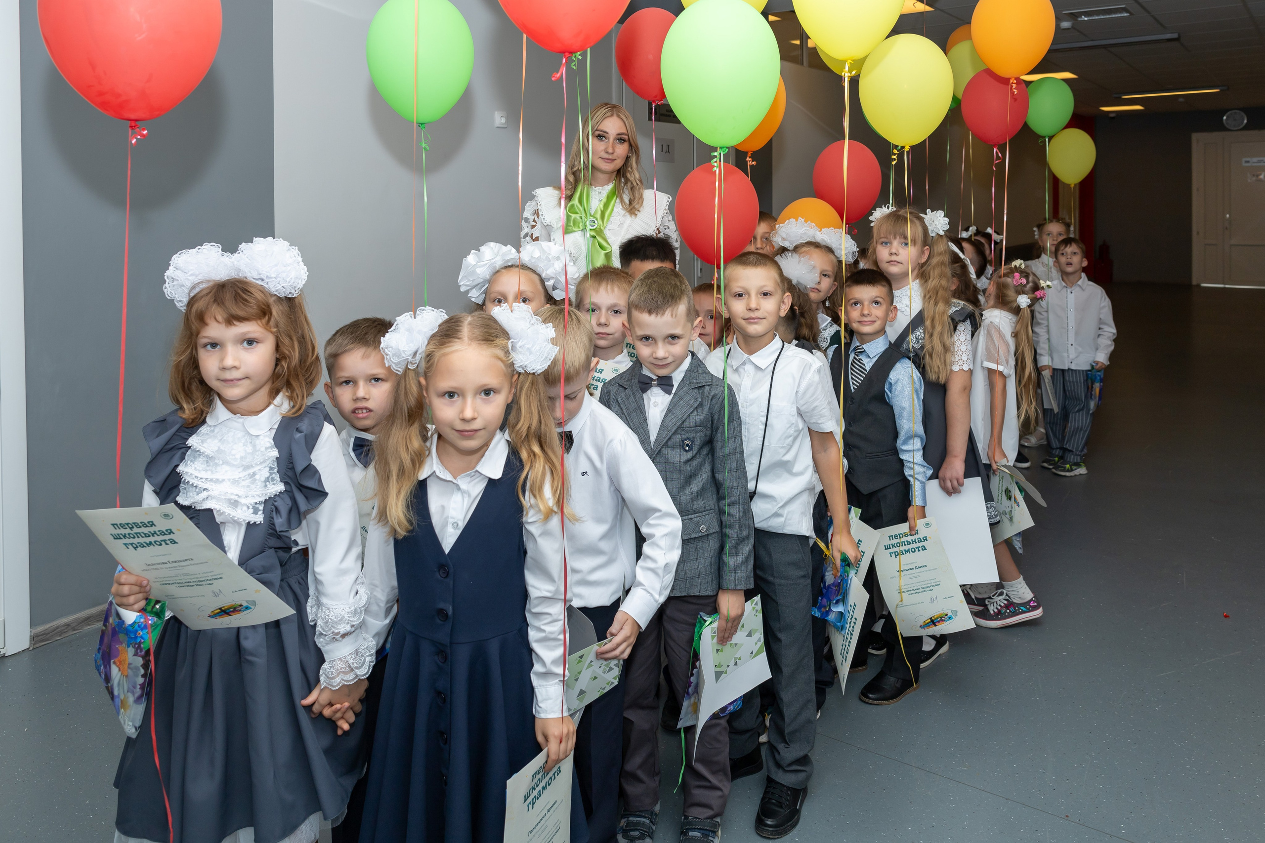 Первый раз в первый класс (репортажная съемка). Фотограф в Серпухове Наталья Руденко