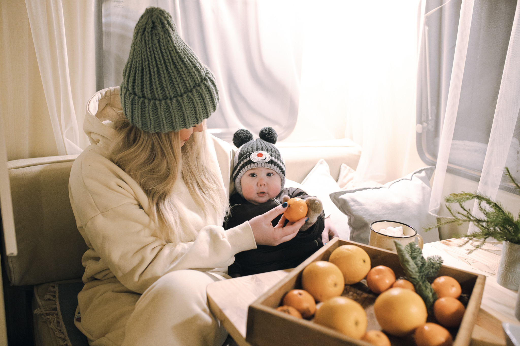 В фотостудии на открытом воздухе. Фотограф в Иркутске Тома Кабанова