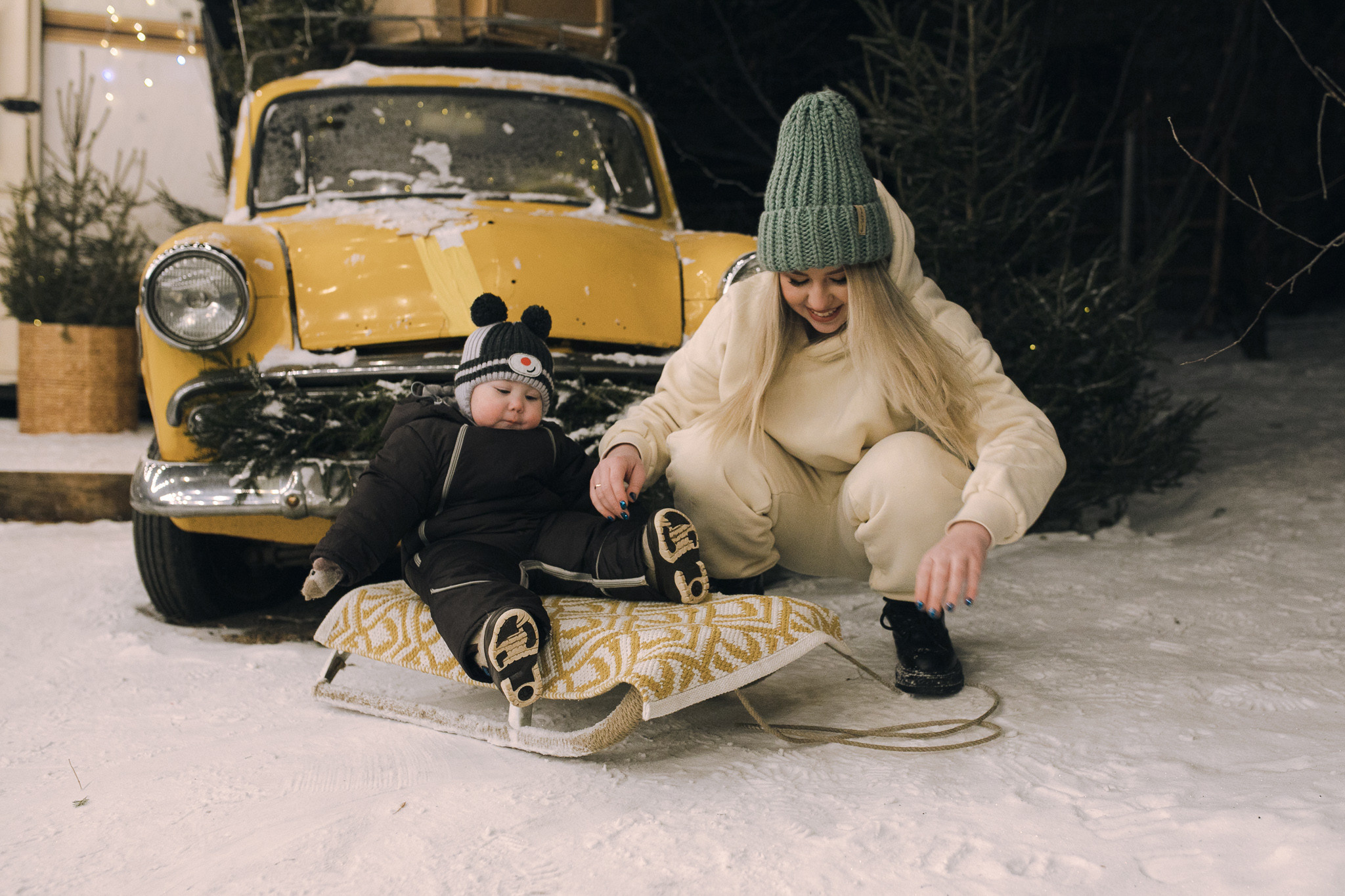 В фотостудии на открытом воздухе. Фотограф в Иркутске Тома Кабанова