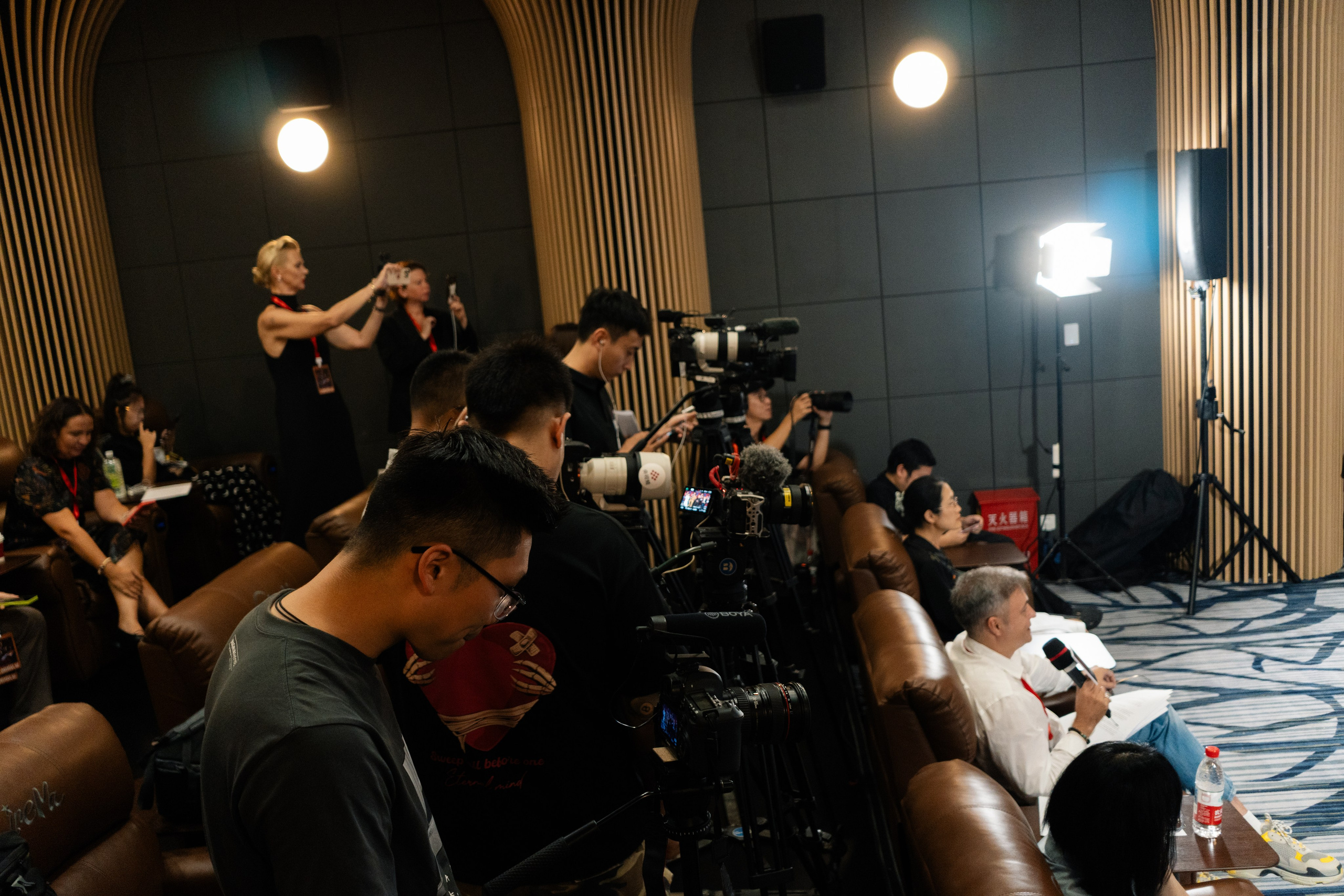 The film premiere of the “Red Silk”