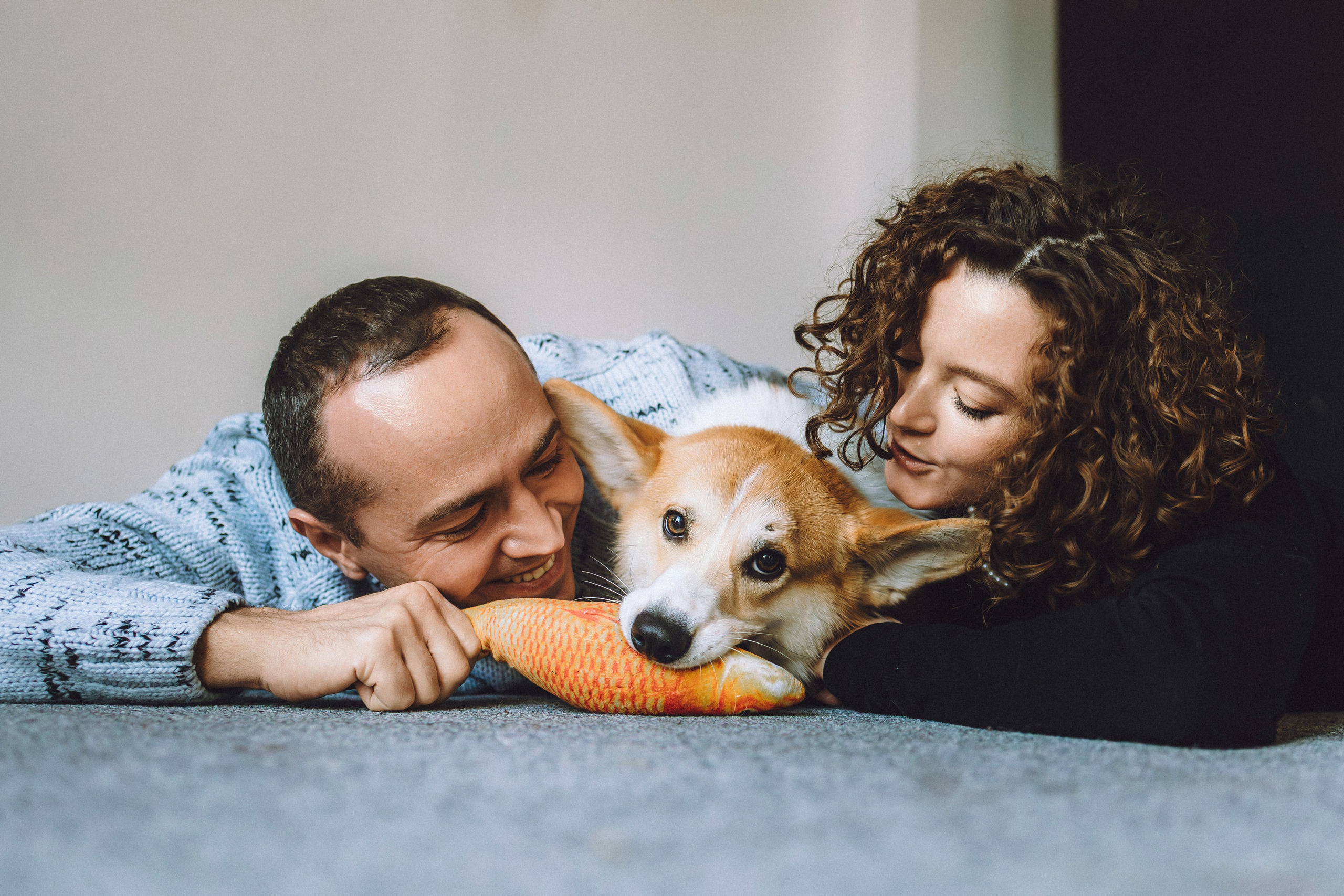 Наталья, Евгений и Мерлин