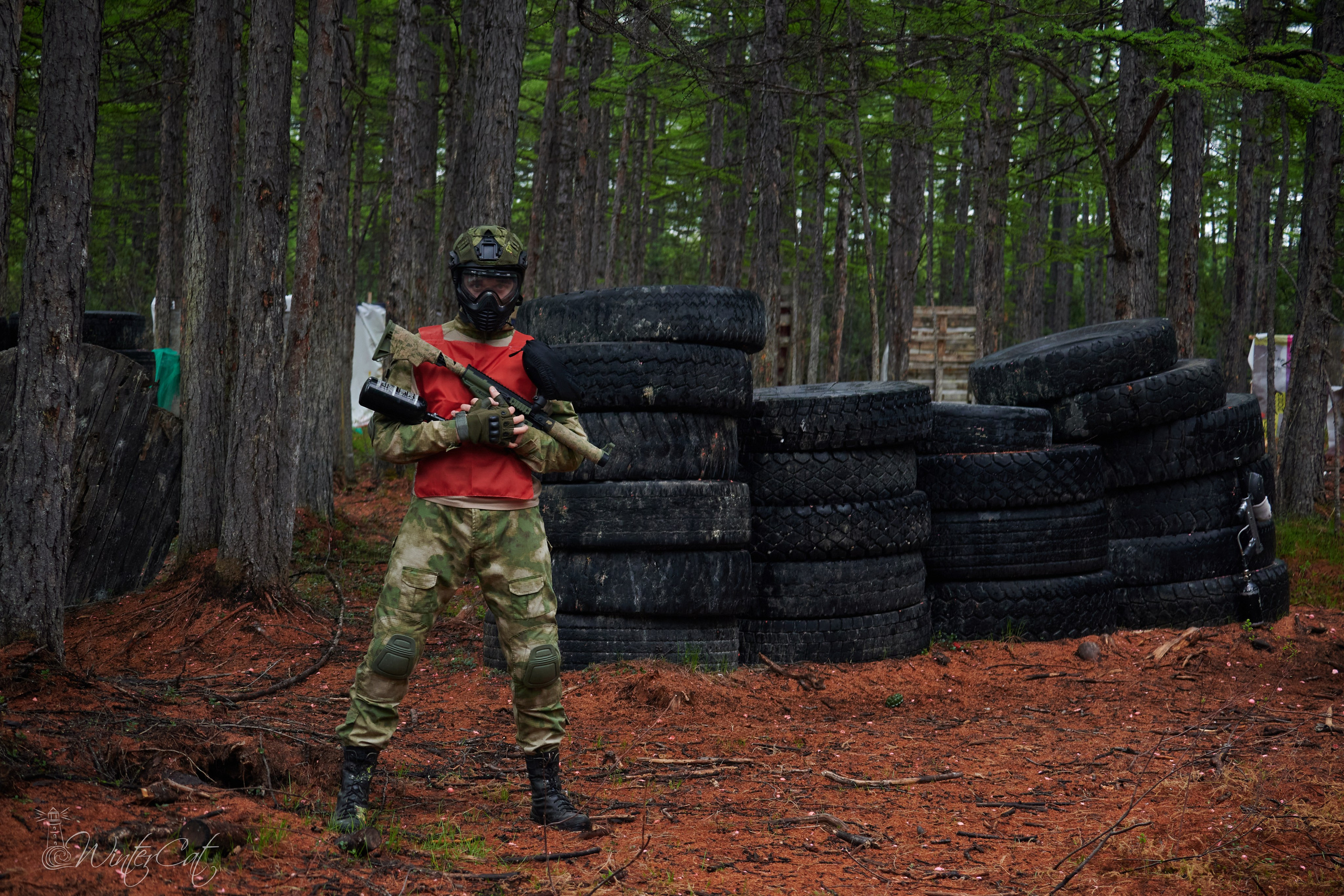Пейнтбол Снегорка. Портретный и репортажный фотограф в Магадане Андрей Нефедов WinterCatPhoto