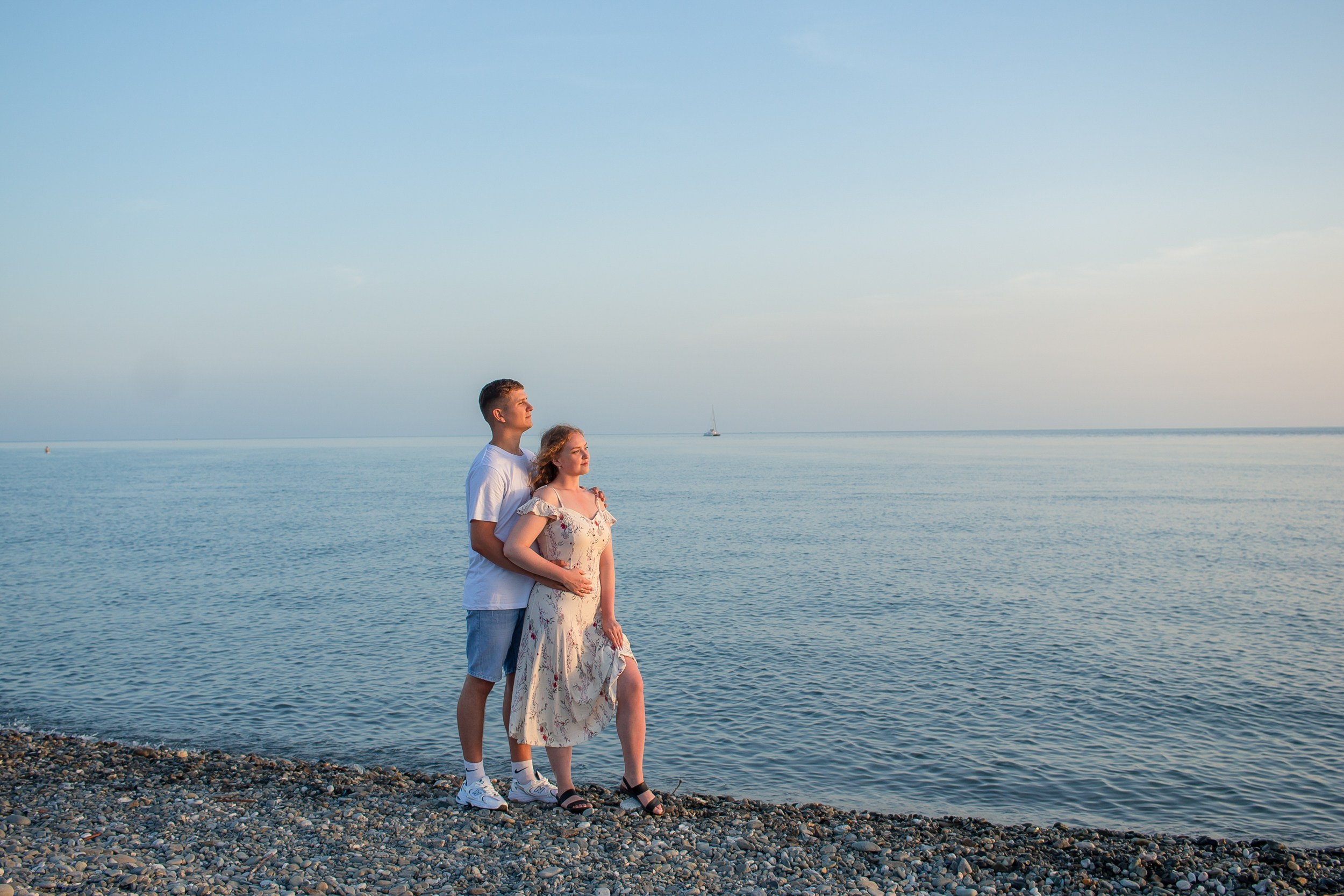 Семейная фотосессия на море в Сочи. Фотограф Сочи Адлер. Солькаева Анастасия