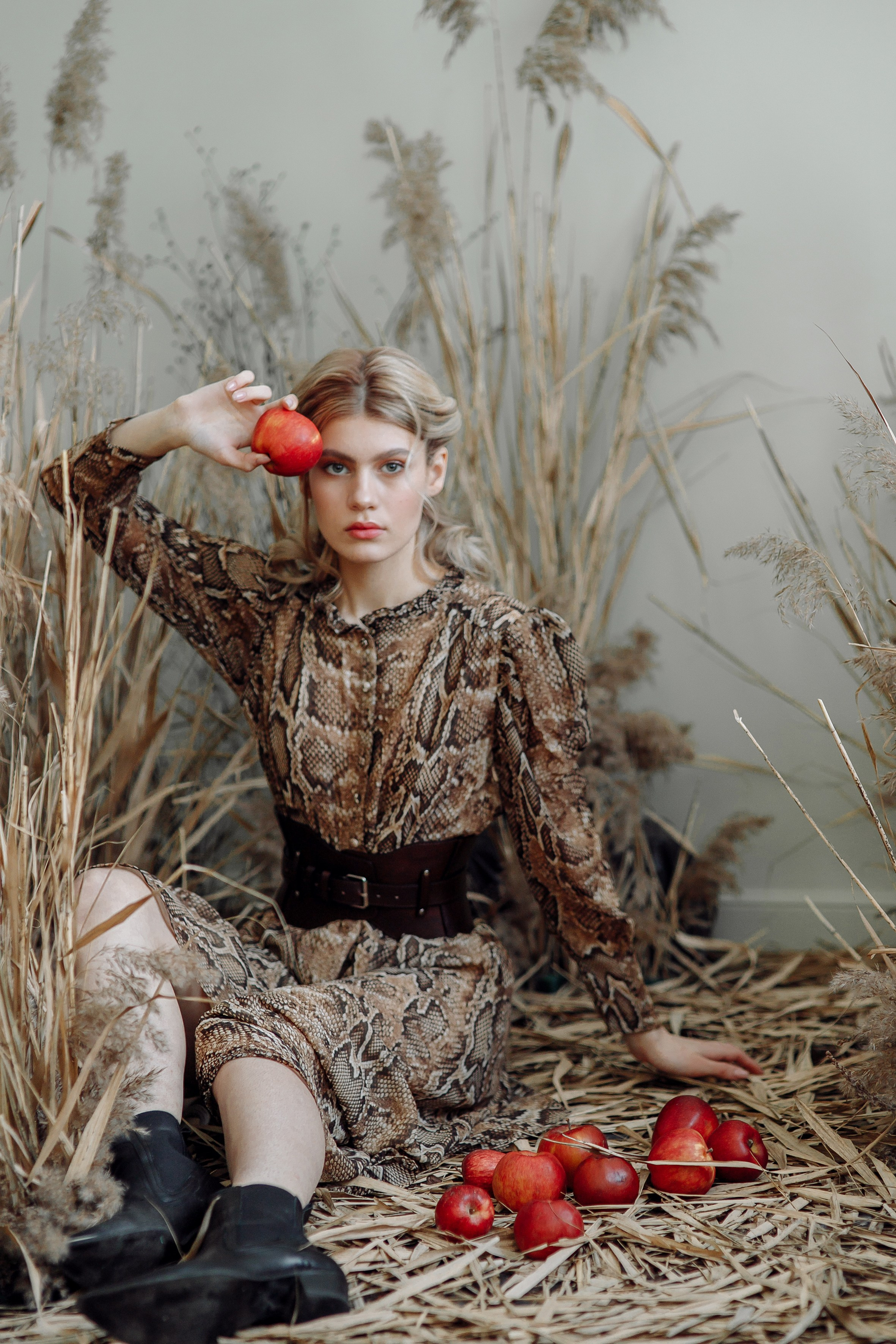 Портретная фотосессия Насти. Свадебный фотограф Москва