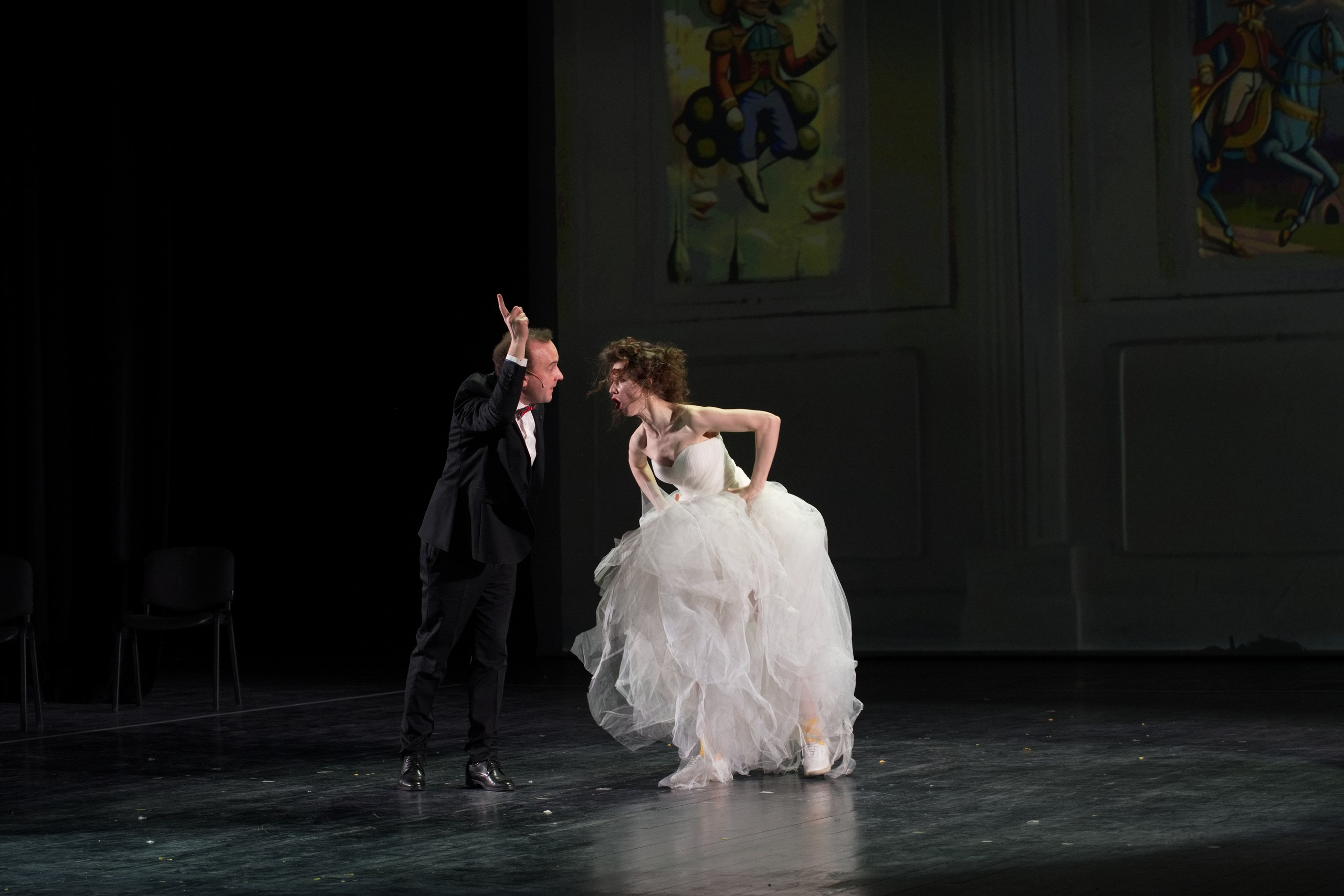 Театр И-Он, Мюнхгаузен. Семейный и детский фотограф Антон Зорин