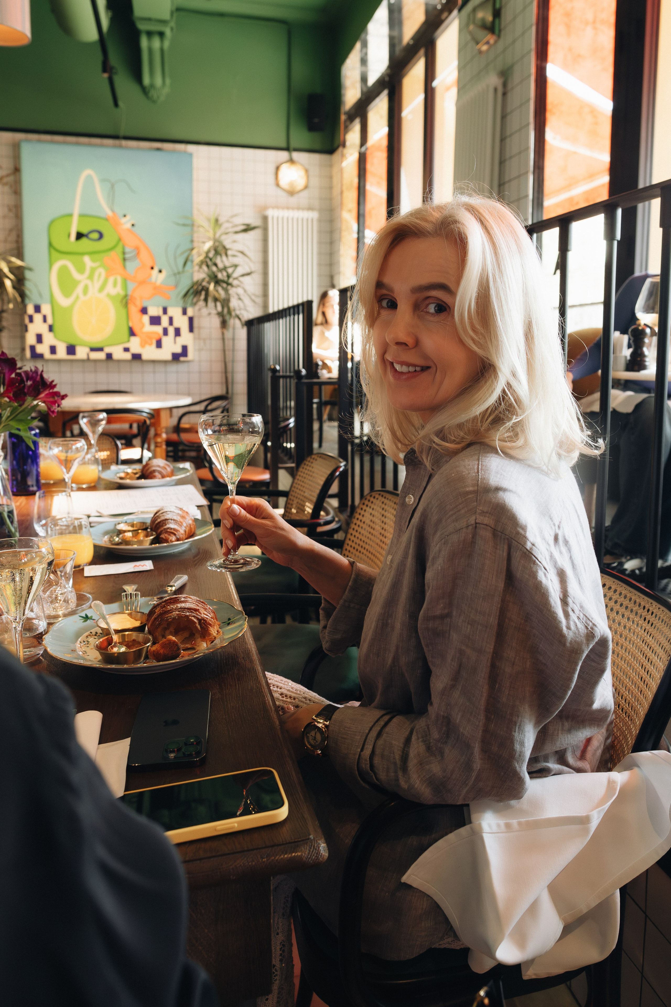 Ресторан MINA день рождения Наталья. Портретный фотограф в Москве и МО Зимина Татьяна