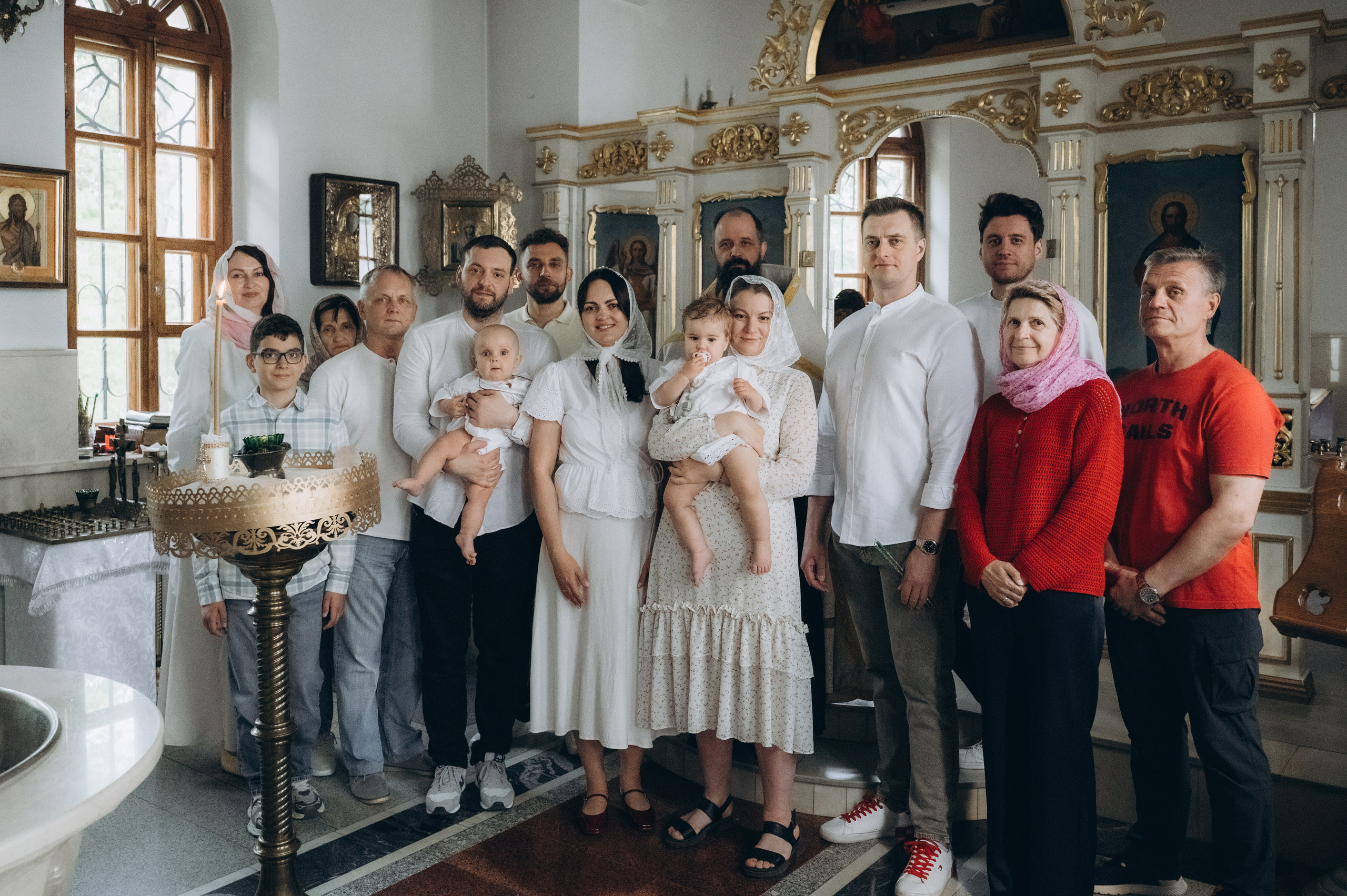 Крещение Мии и Льва. Семейный фотограф в Минске Дарья Дреко