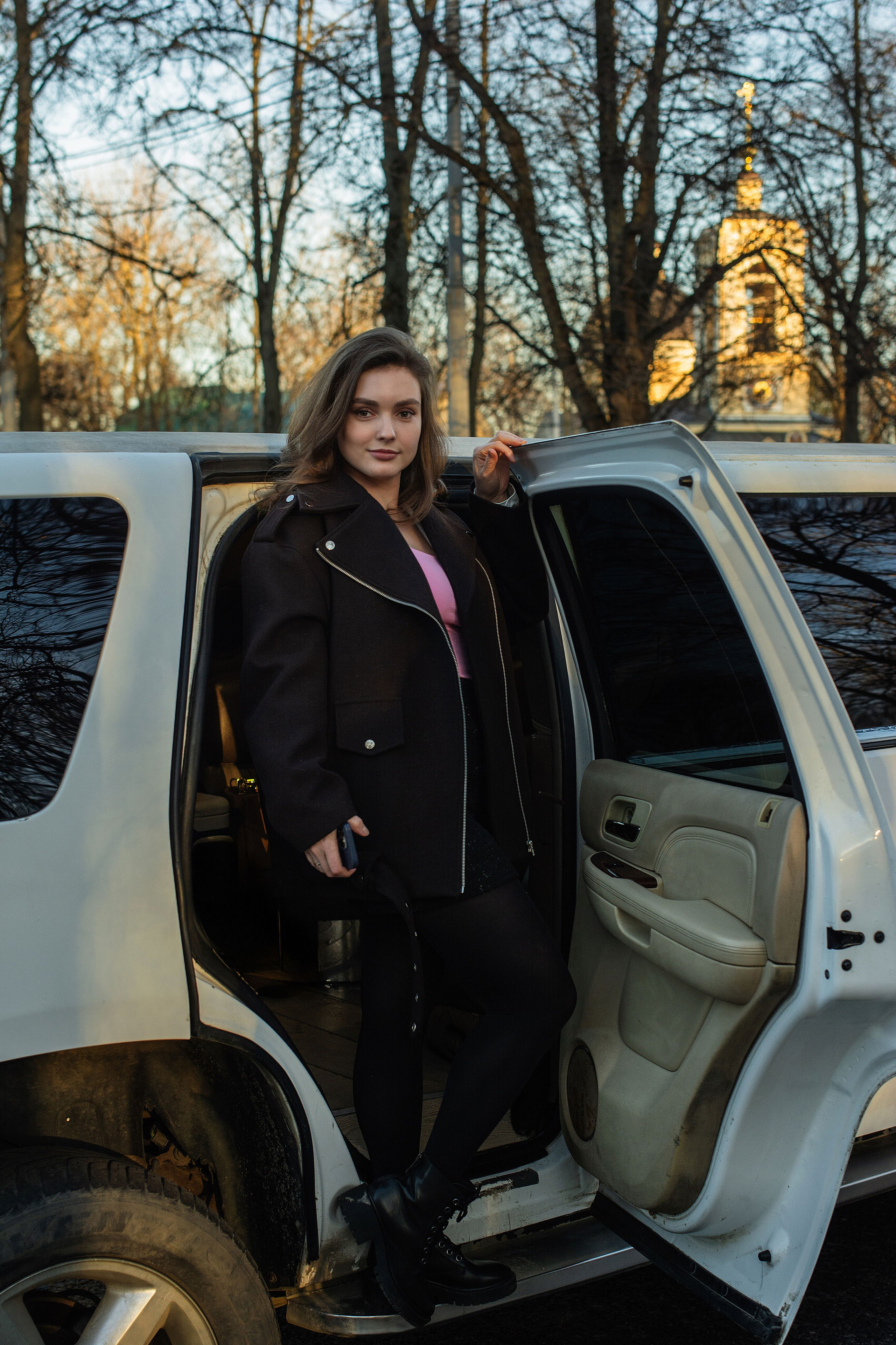 Девичник в лимузине. Фотограф в Москве Ангелина Ким