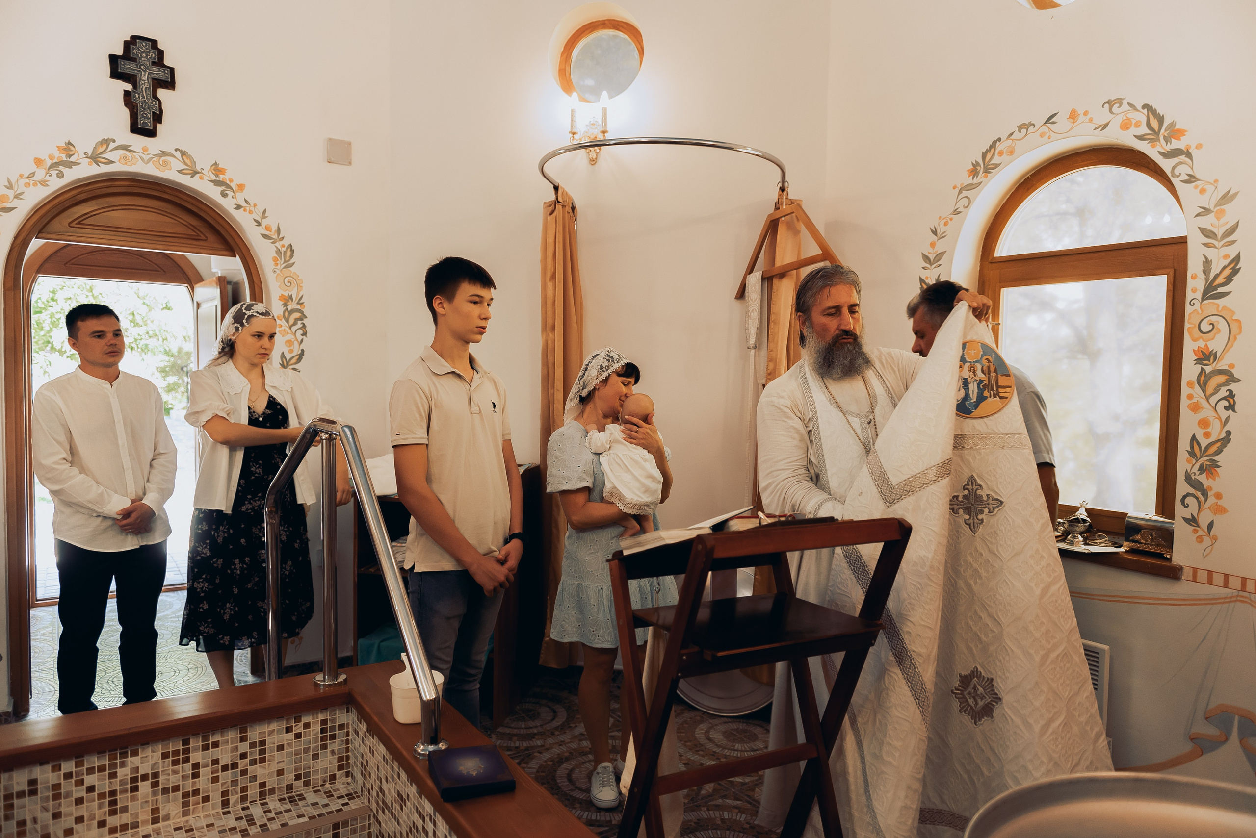 Крещение Евы. Фотограф Татьяна Иванчикова