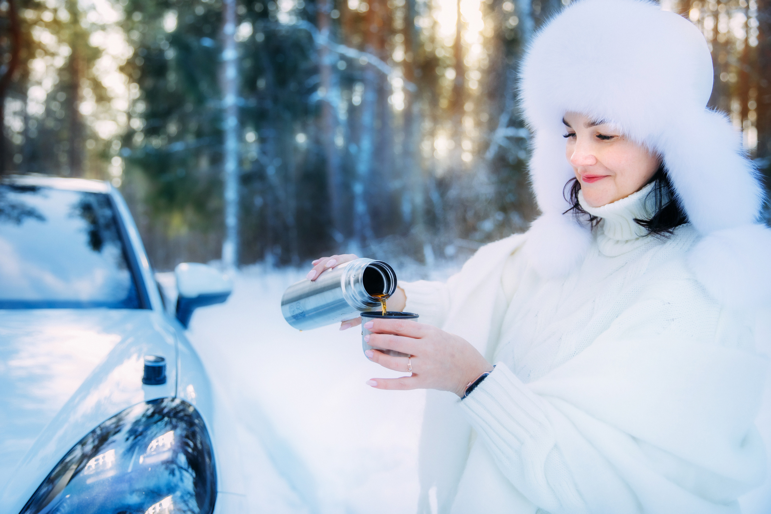 ЭЛЬВИРА. ЗИМНЯЯ ИСТОРИЯ. Женский и семейный фотограф Елена Петрова
