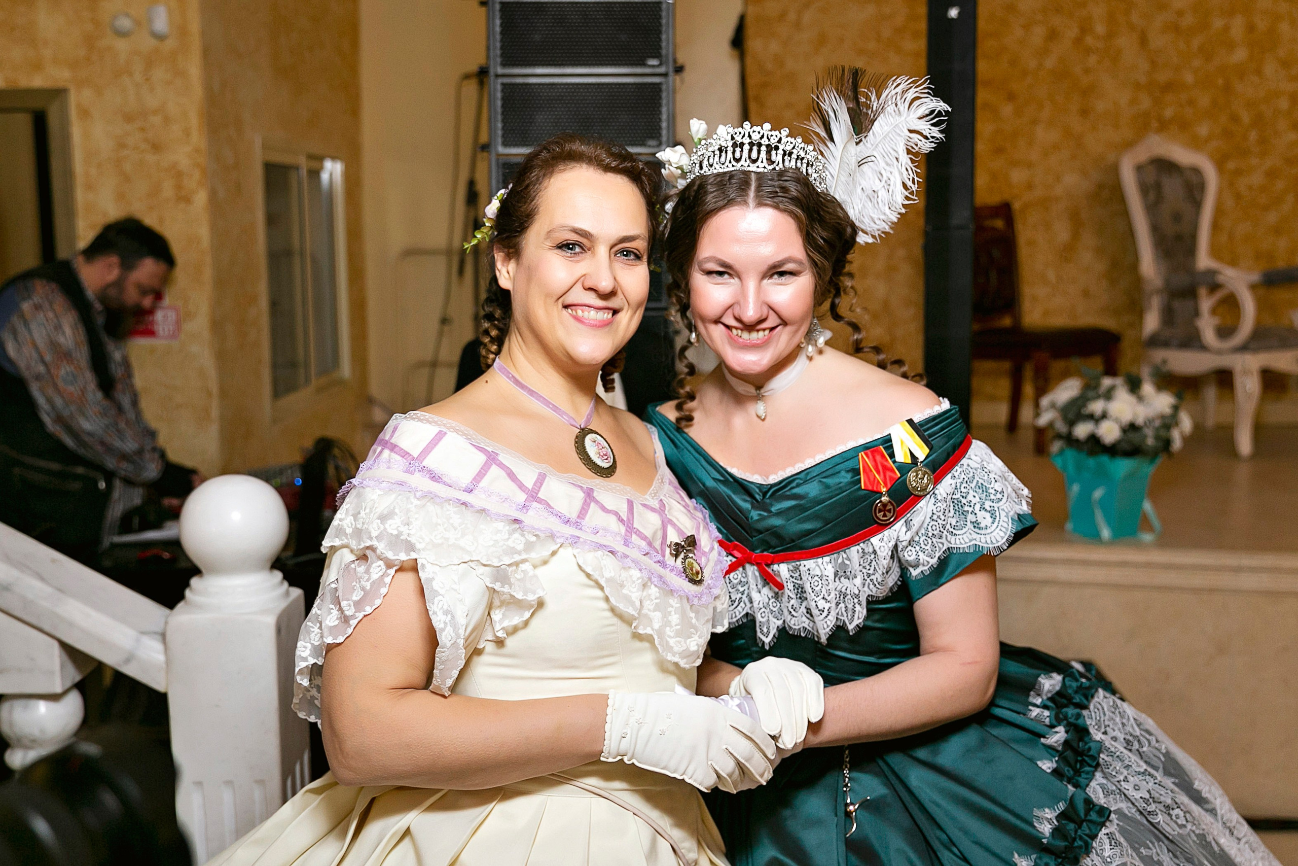 Рождественский бал школы исторического танца «Отражение». Фотограф в Новосибирске Сергей Белов