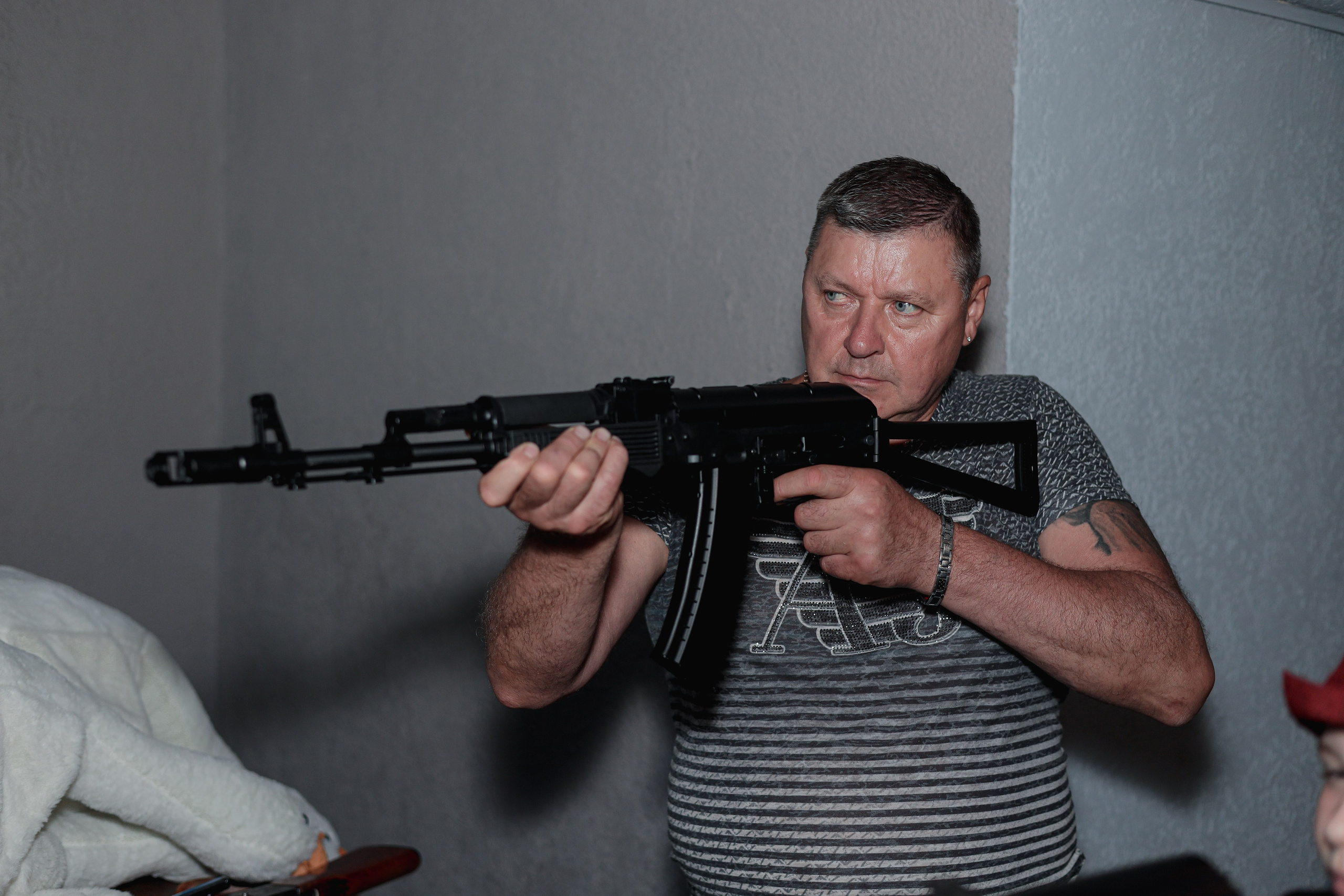 День рождение в стрелковом клубе. Фотограф Надршина Лилия