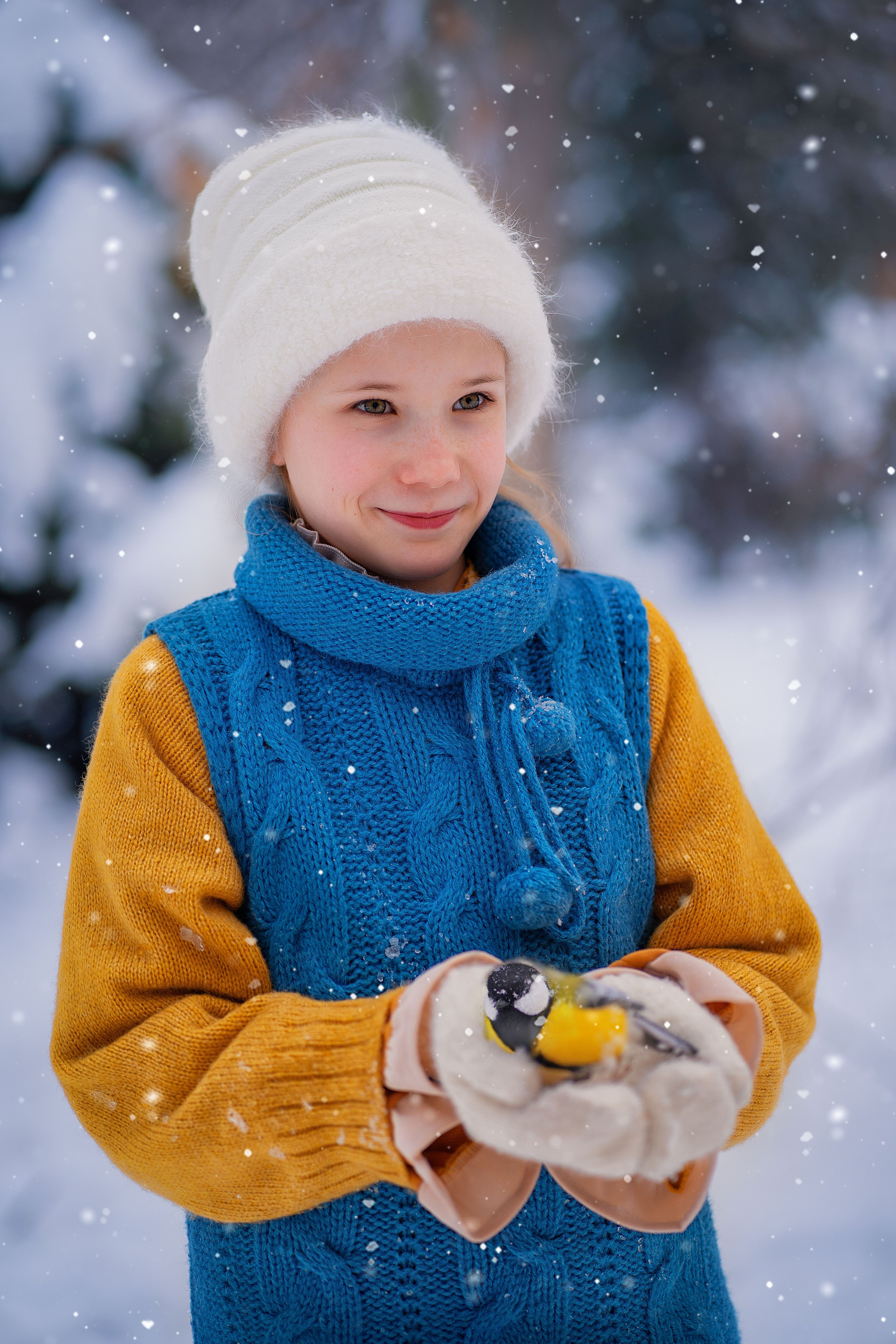 Детские зимнии фотосессии. Детский и семейный фотограф в Москве и Подмосковье Настя Наумова