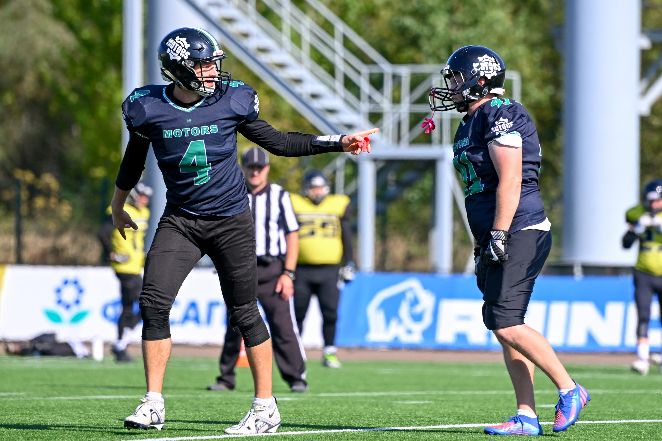 Американский футбол. Спортивный и репортажный фотограф в Казани Вячеслав Сатонин