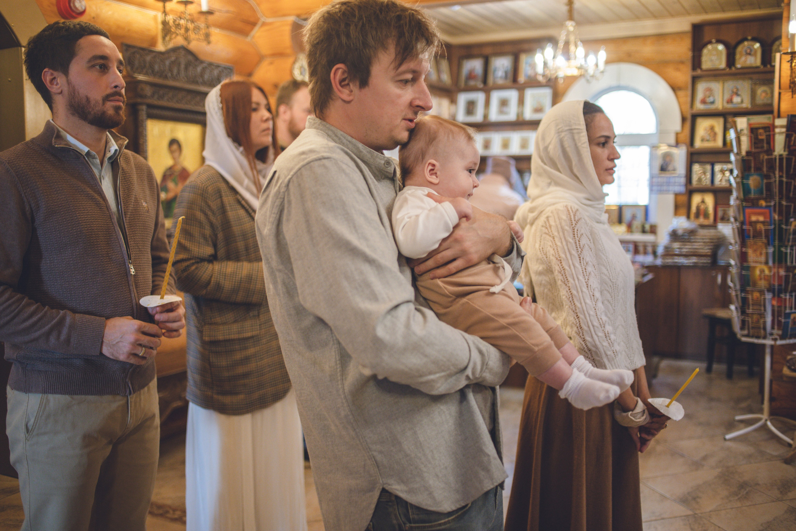 Крещение Тихона. Семейный фотограф г. Димировград Андросова Екатерина