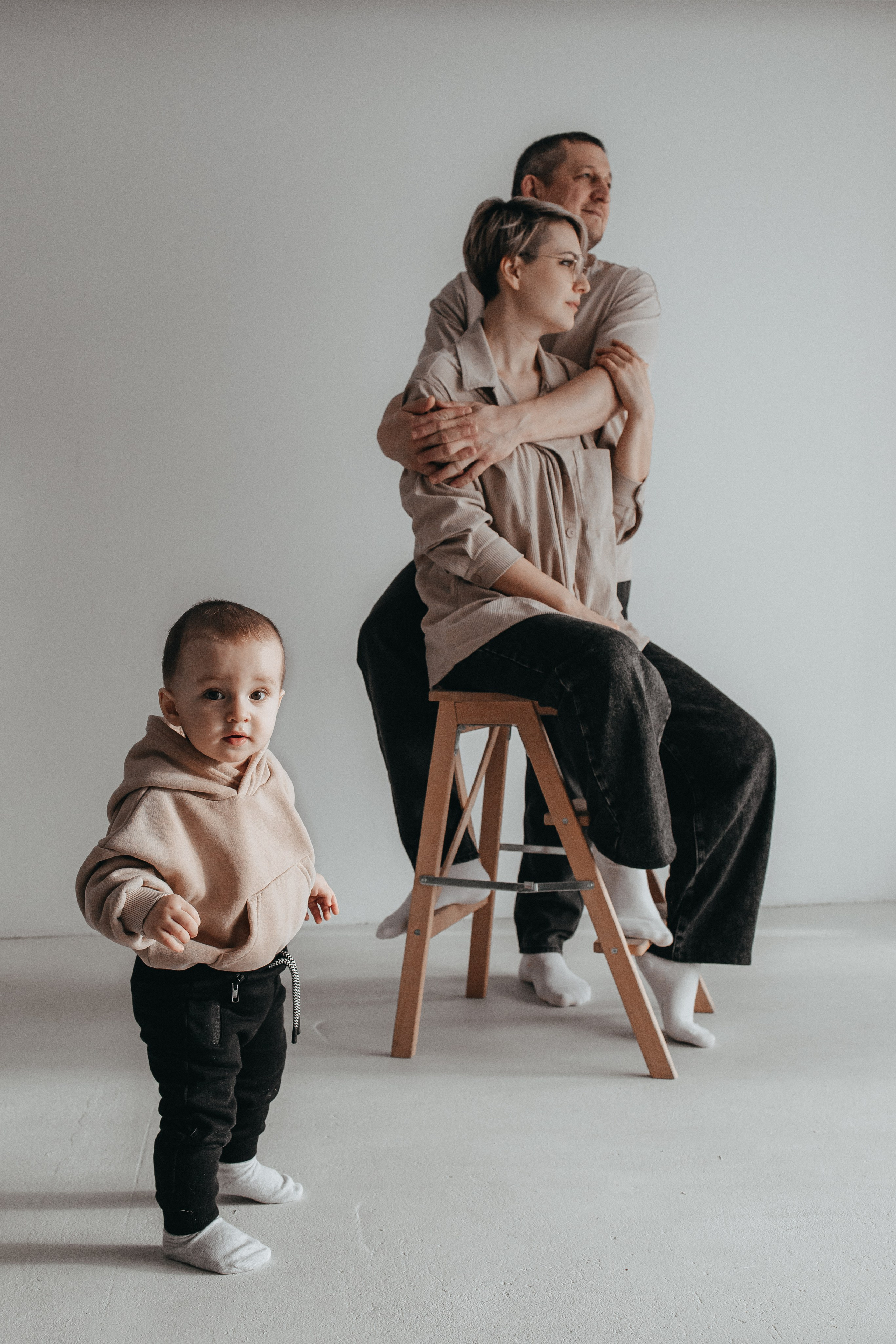 Фотосессия для многодетной семьи в студии. Семейный фотограф в Москве, Щелково, Фрязино _ Виктория Степанова