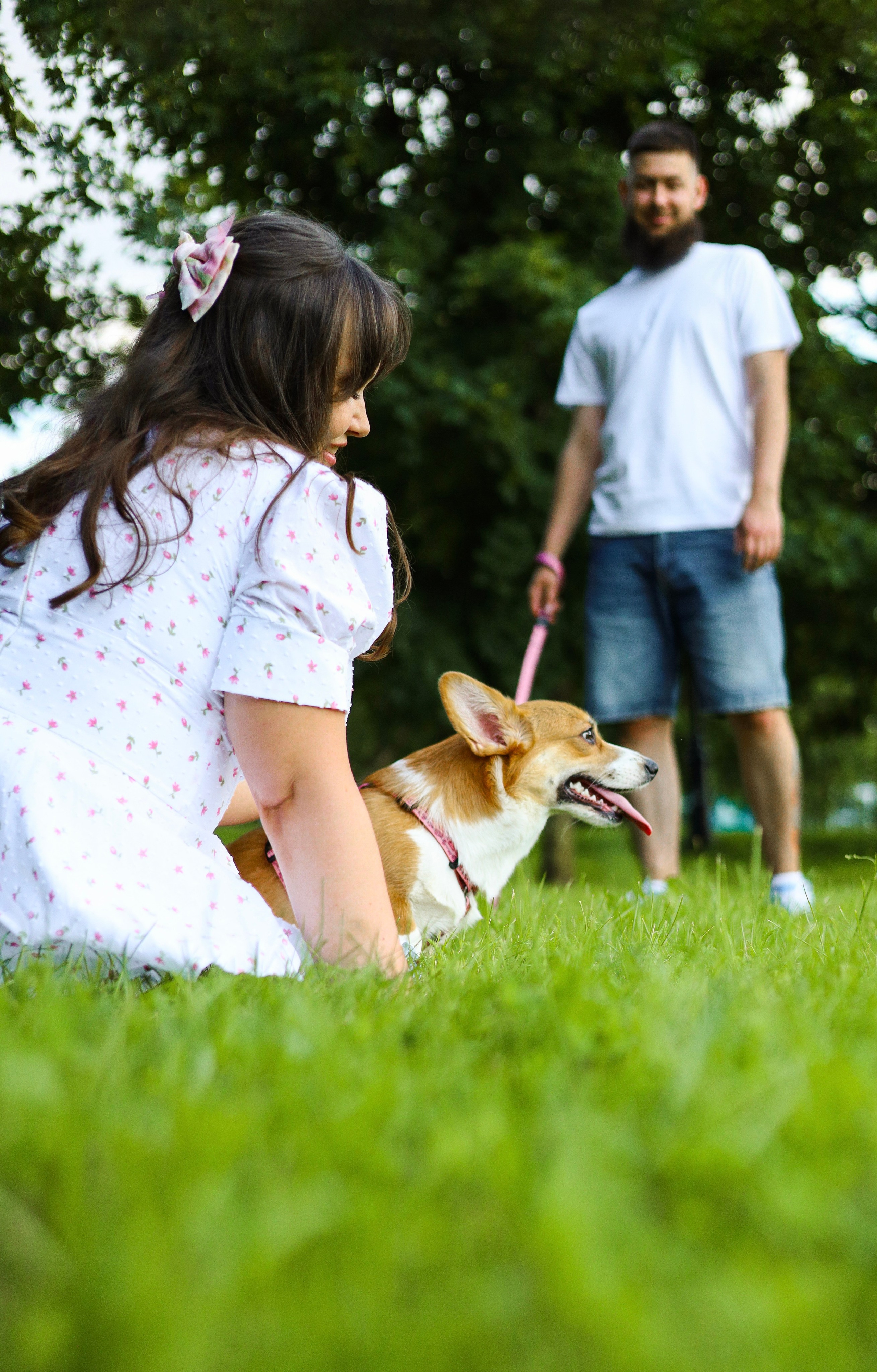 Эмили, Аня и Лёша. Фотограф-анималист Ксения Шевцова|Москва