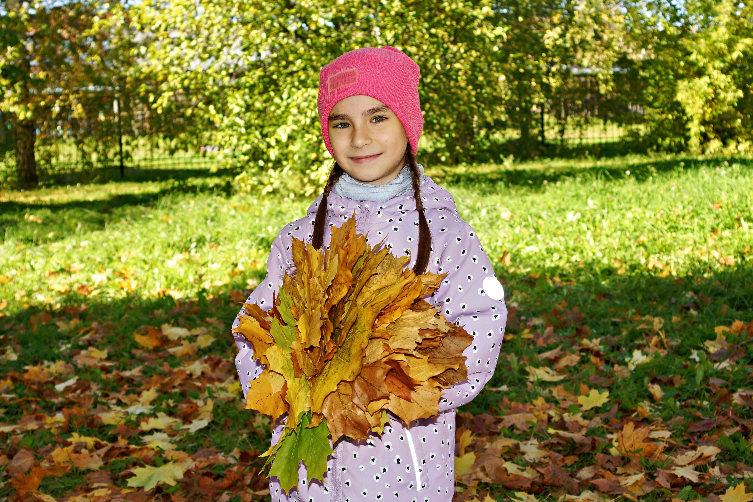 Осенняя фотосессия в детском саду г. Йошкар-Ола