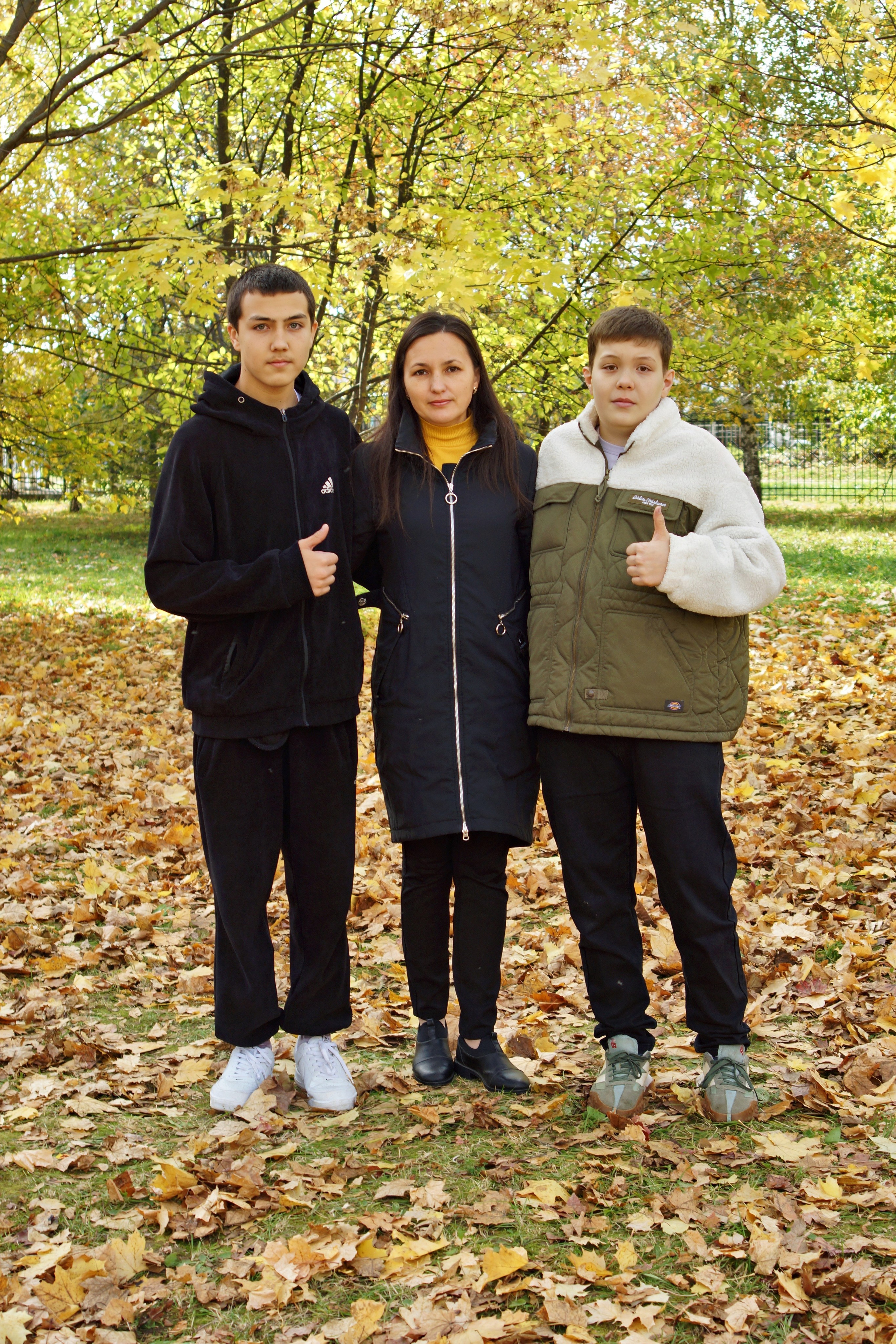 Осенняя фотосессия в школе г. Йошкар-Ола