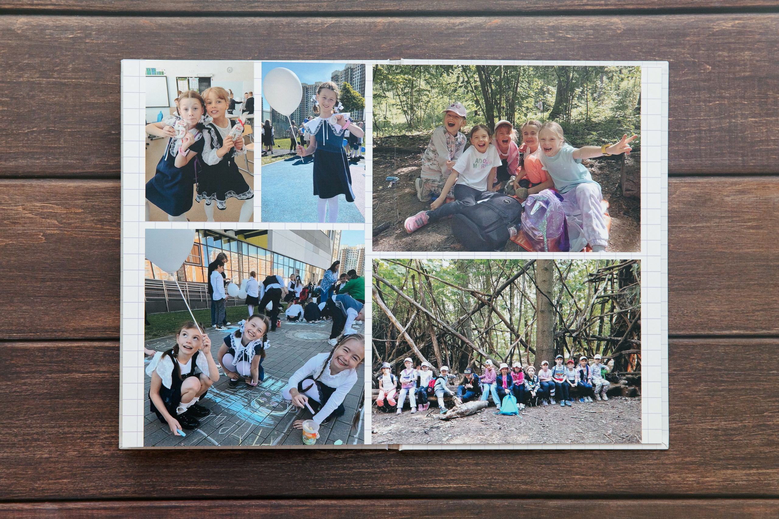 Альбом Первоклассника. Семейный и детский фотограф в Москве Тихонова Ксения