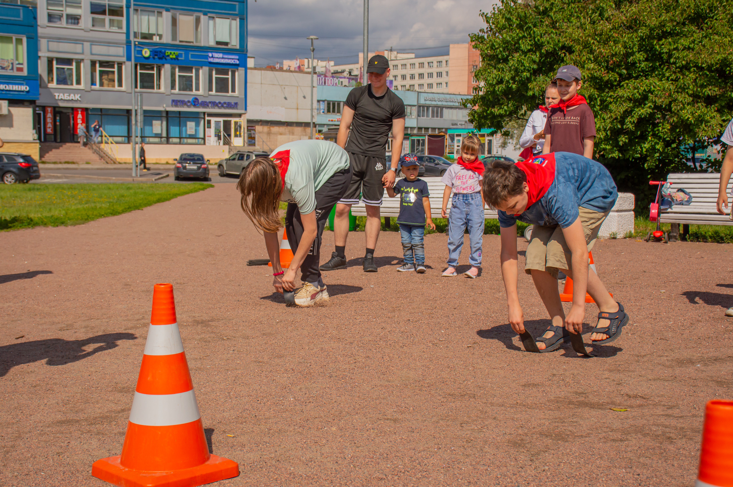 Весёлые старты в Купчино. Фотограф в Санкт-Петербурге, фотодни в СПБ