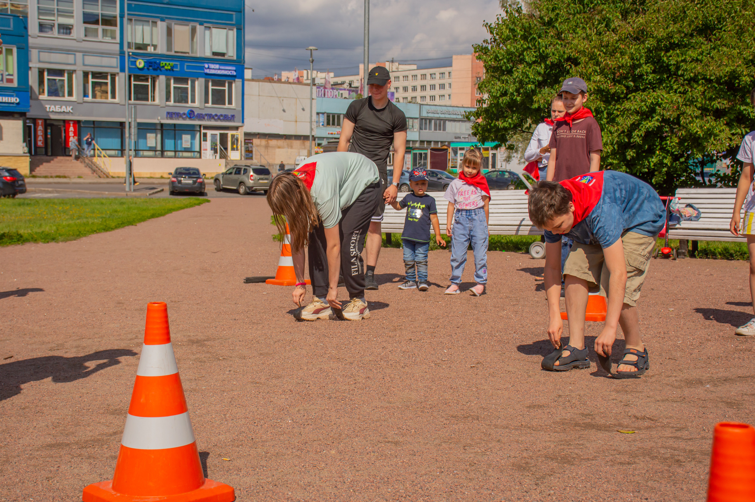 Весёлые старты в Купчино. Фотограф в Санкт-Петербурге, фотодни в СПБ