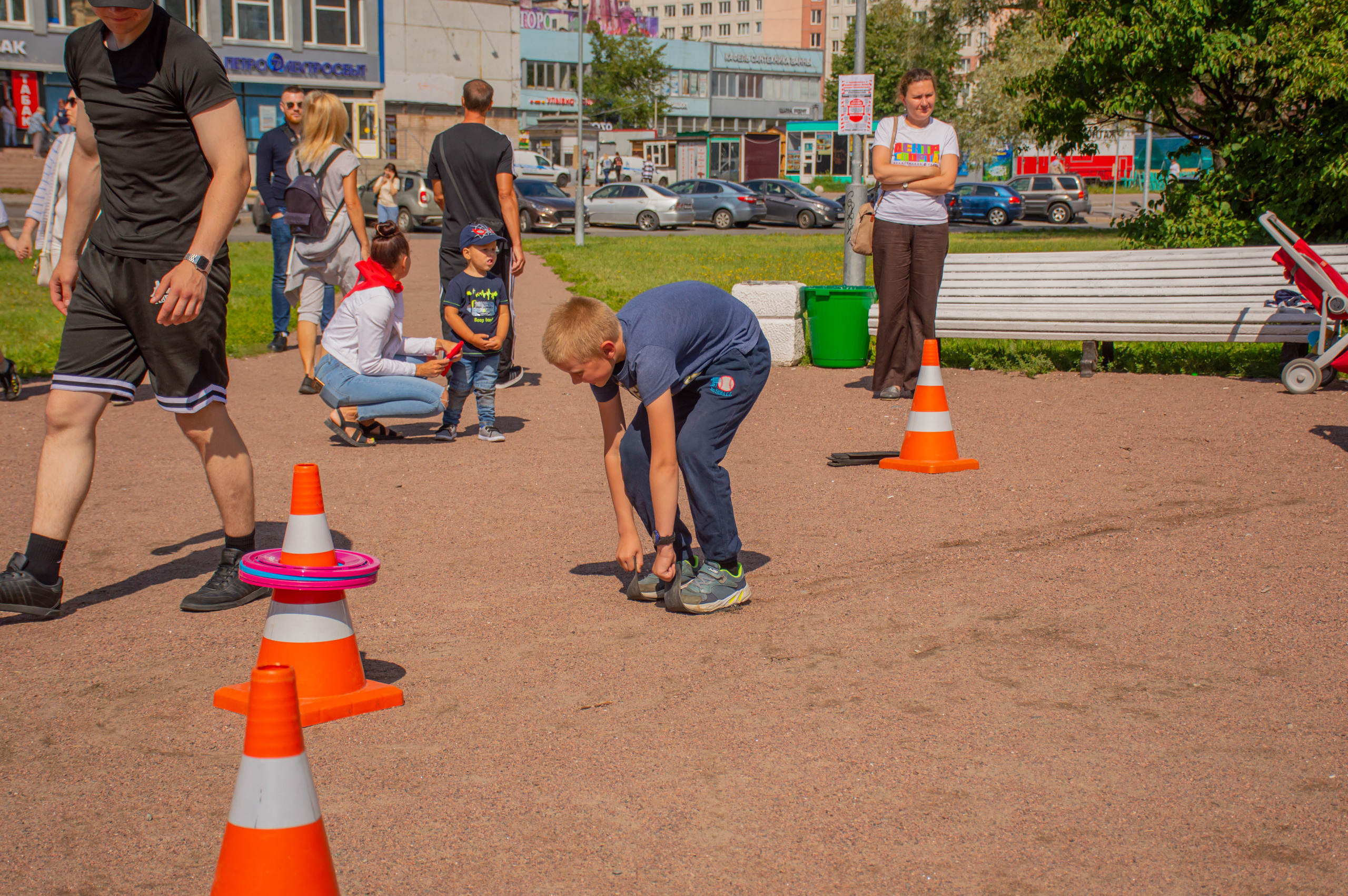 Весёлые старты в Купчино. Фотограф в Санкт-Петербурге, фотодни в СПБ