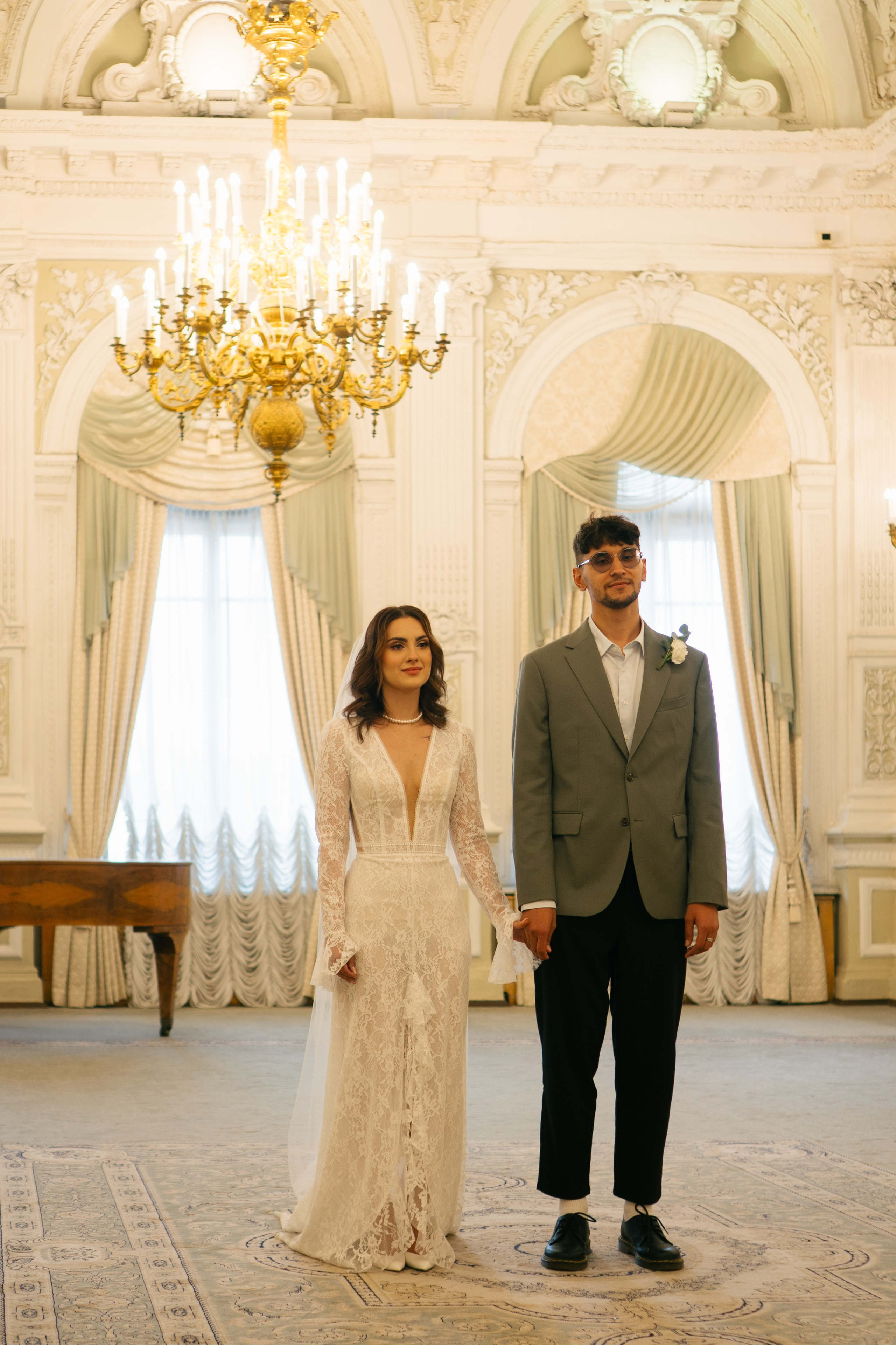 СВАДЕБНАЯ СЬЕМКА В ПЕРВОМ ДВОРЦЕ БРАКОСОЧЕТАНИЯ. Профессиональный фотограф, Санкт-Петербург — Виктория Богомолова