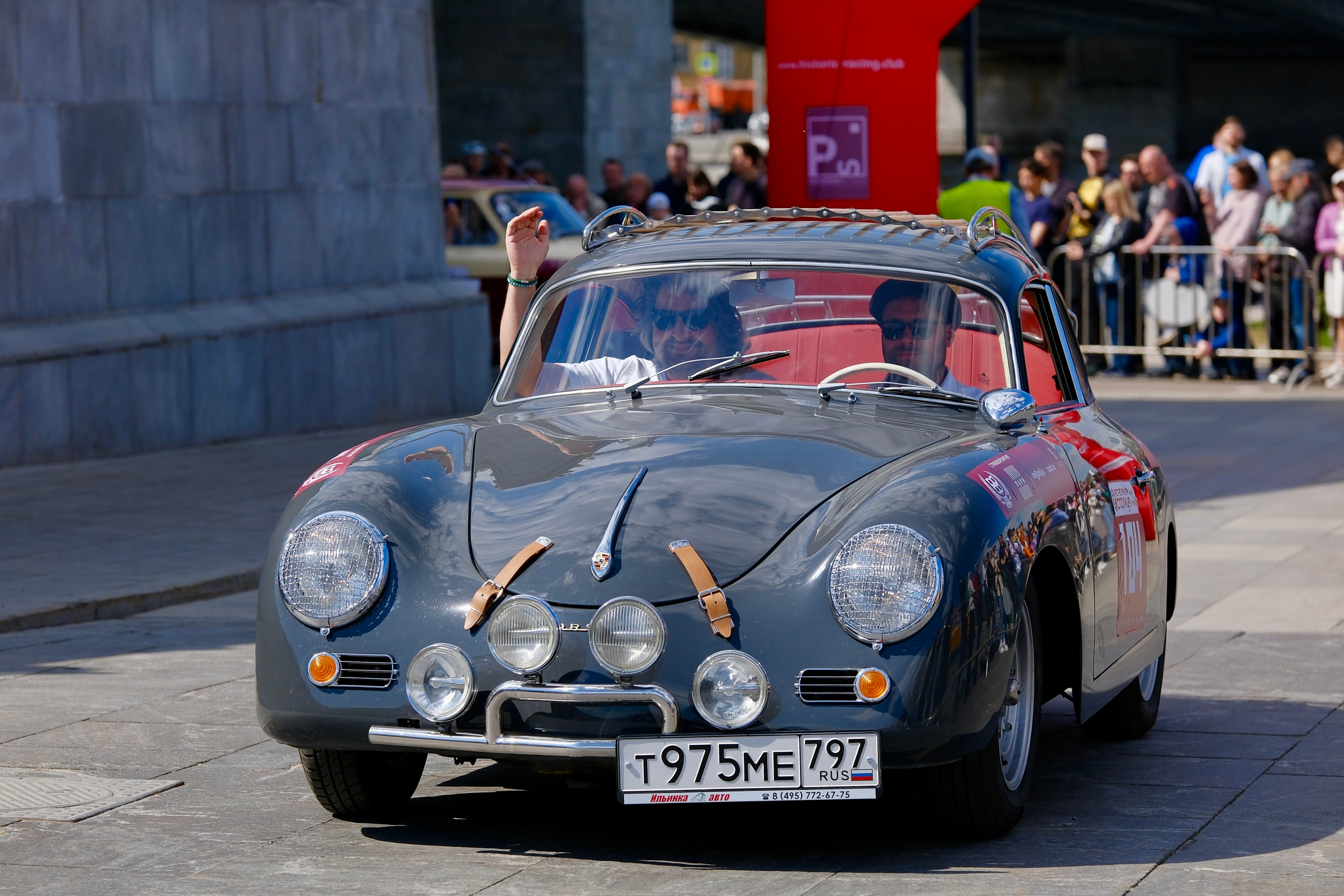 Porsche 356B, Ралли, РАФ, кубок по ралли, Москва, автогонки, автомобильный фотограф, фотограф Антон Медведев, icoguar