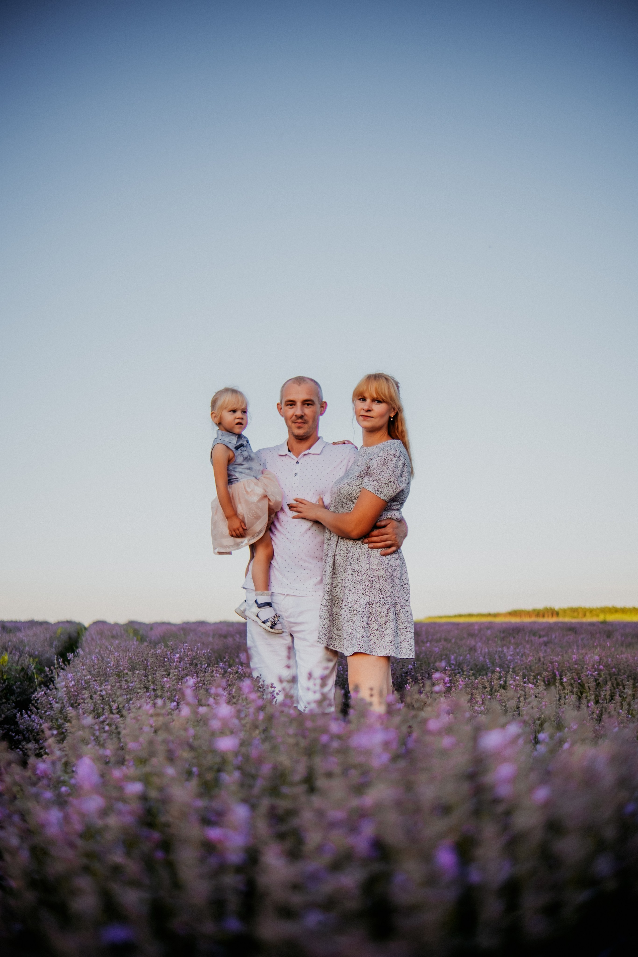 Семейная съемка в лованде. Nattie.ph