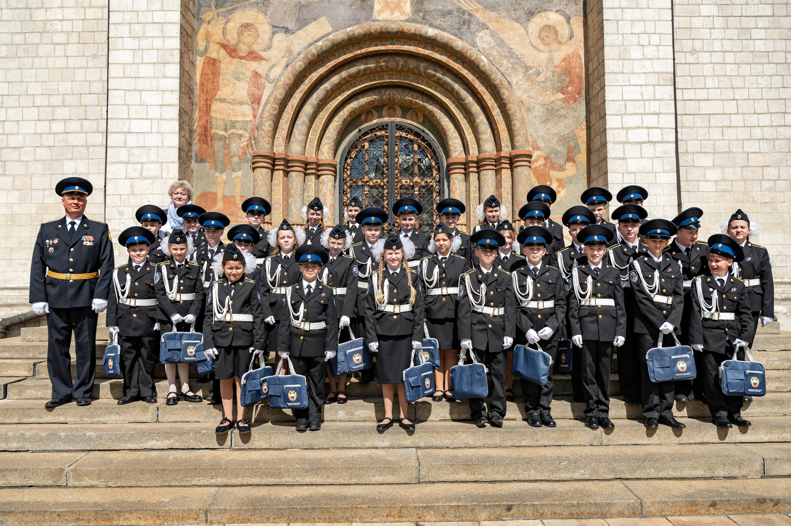 Фотосессия Присяги кадетов «Школа 1231 им. В. Д. Поленова». Детский и семейный фотограф г. Москва Оксана Катаджи