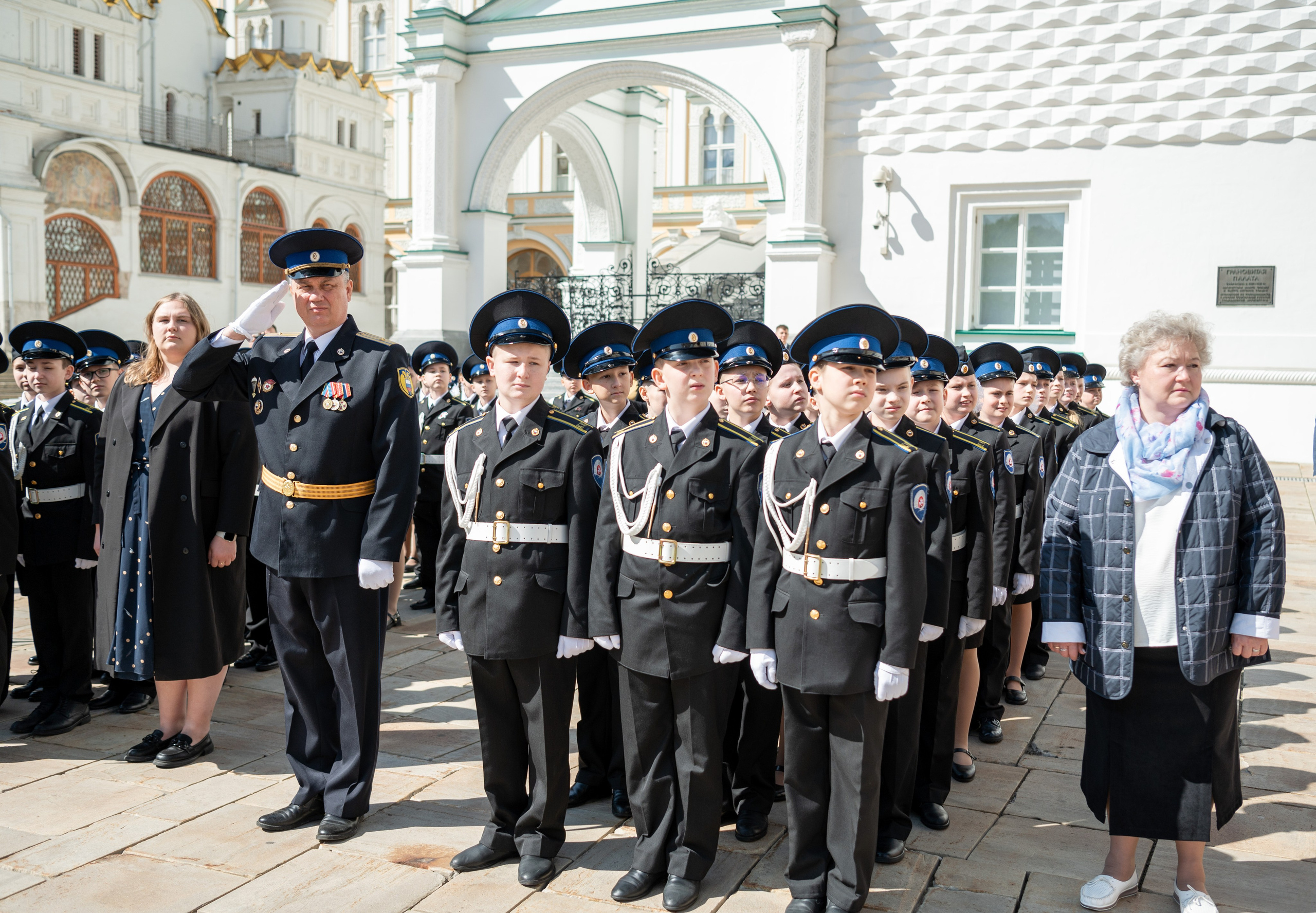 Фотосессия Присяги кадетов «Школа 1231 им. В. Д. Поленова». Детский и семейный фотограф г. Москва Оксана Катаджи