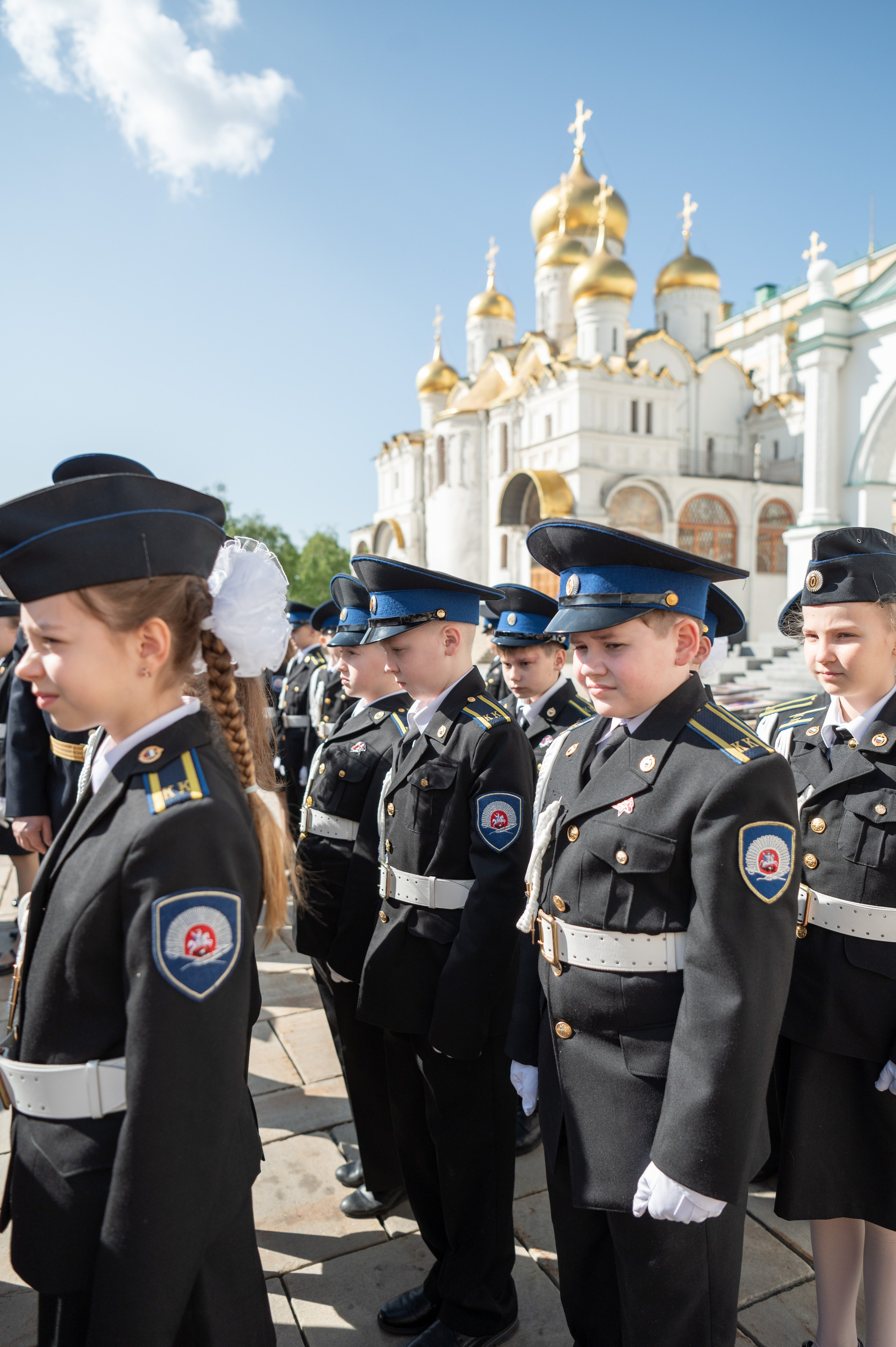 Фотосессия Присяги кадетов «Школа 1231 им. В. Д. Поленова». Детский и семейный фотограф г. Москва Оксана Катаджи